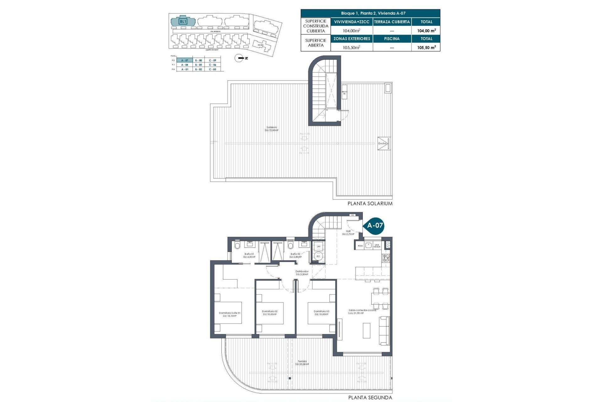 Nueva construcción  - Ático - Los Alcazares - Serena Golf