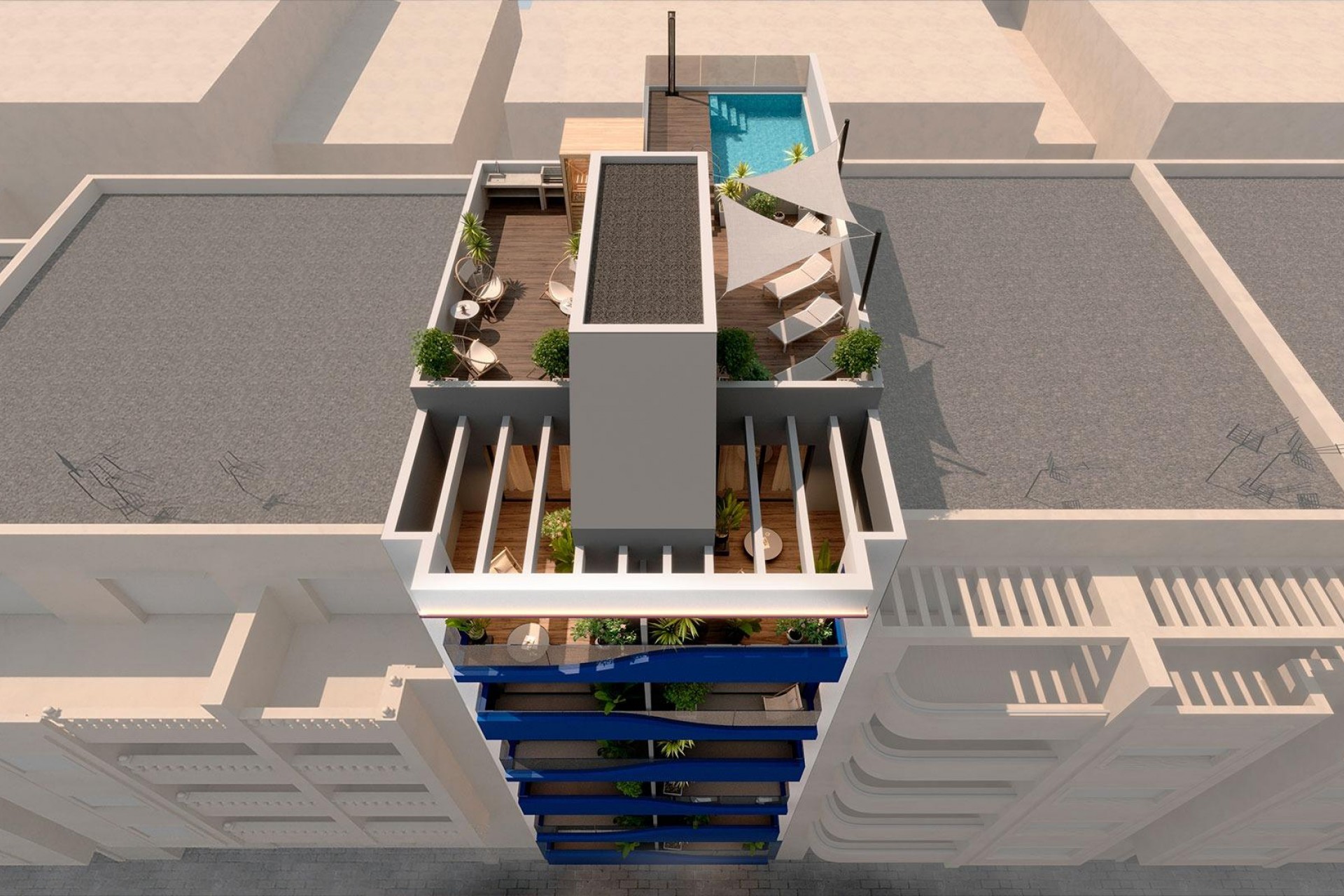 Nueva construcción  - Ático - Torrevieja - Playa del Acequión