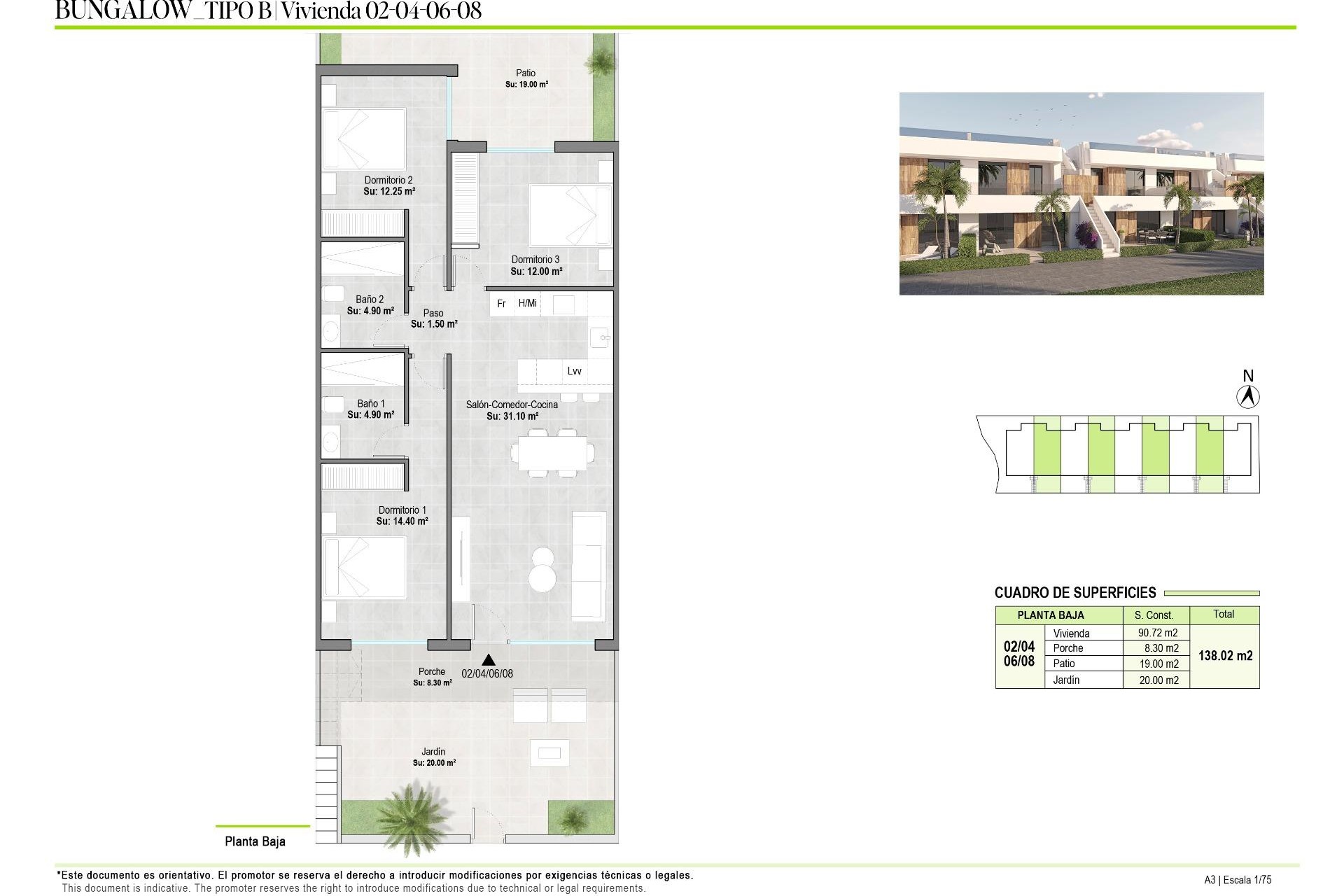 Nueva construcción  - Bungalow - Alhama De Murcia - Condado De Alhama