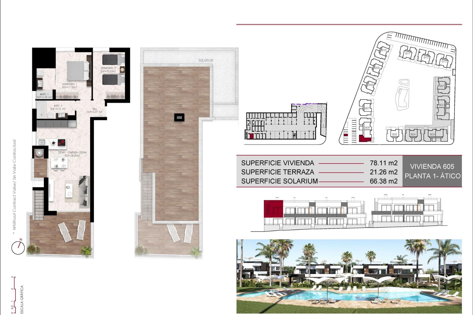 Nueva construcción  - Bungalow - Ciudad Quesada - Lo Marabú