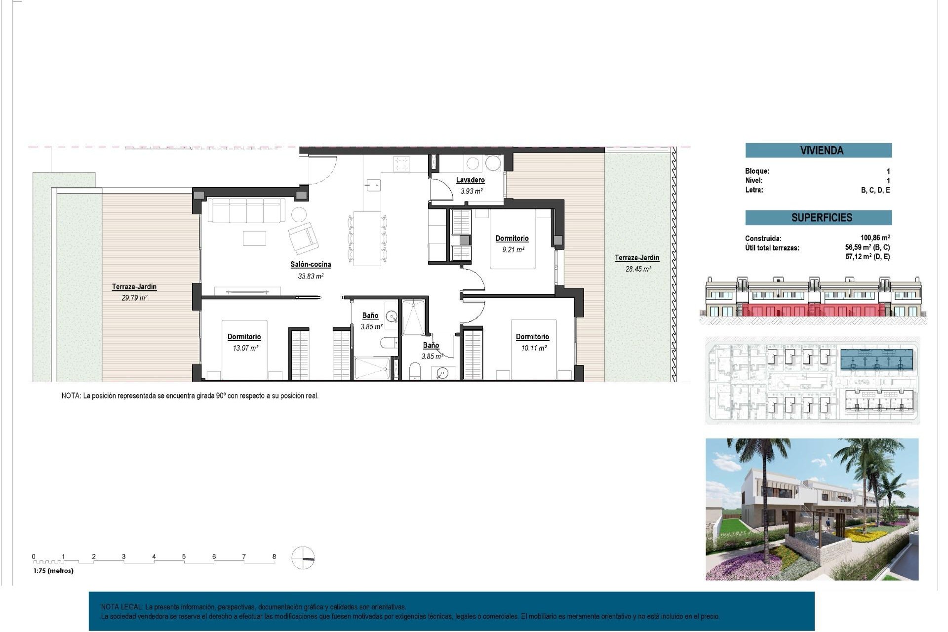 Nueva construcción  - Bungalow - Los Alcazares - Serena Golf