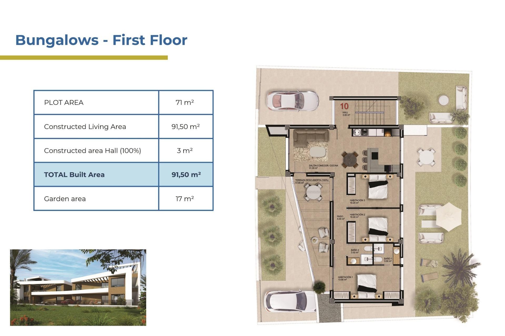 Nueva construcción  - Bungalow - Orihuela Costa - Punta Prima