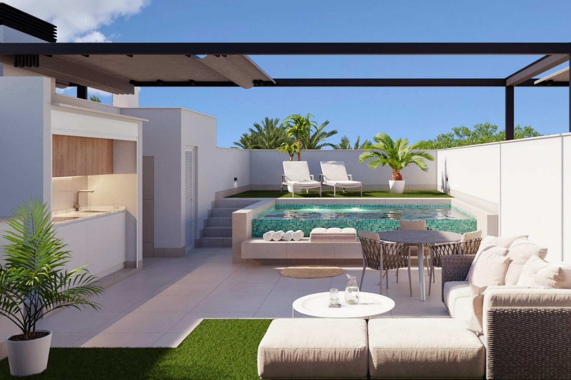Nueva construcción  - Bungalow - Pilar de la Horadada - parques de Andromeda