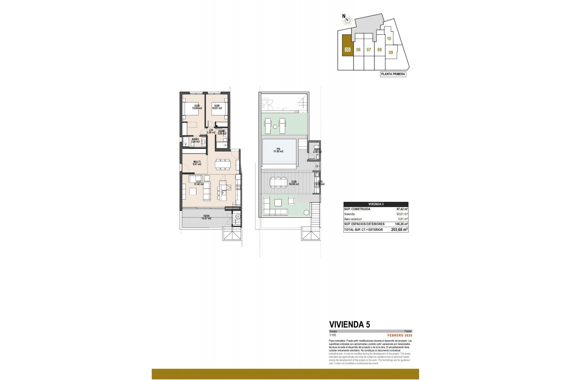 Nueva construcción  - Bungalow - Pilar de la Horadada - parques de Andromeda