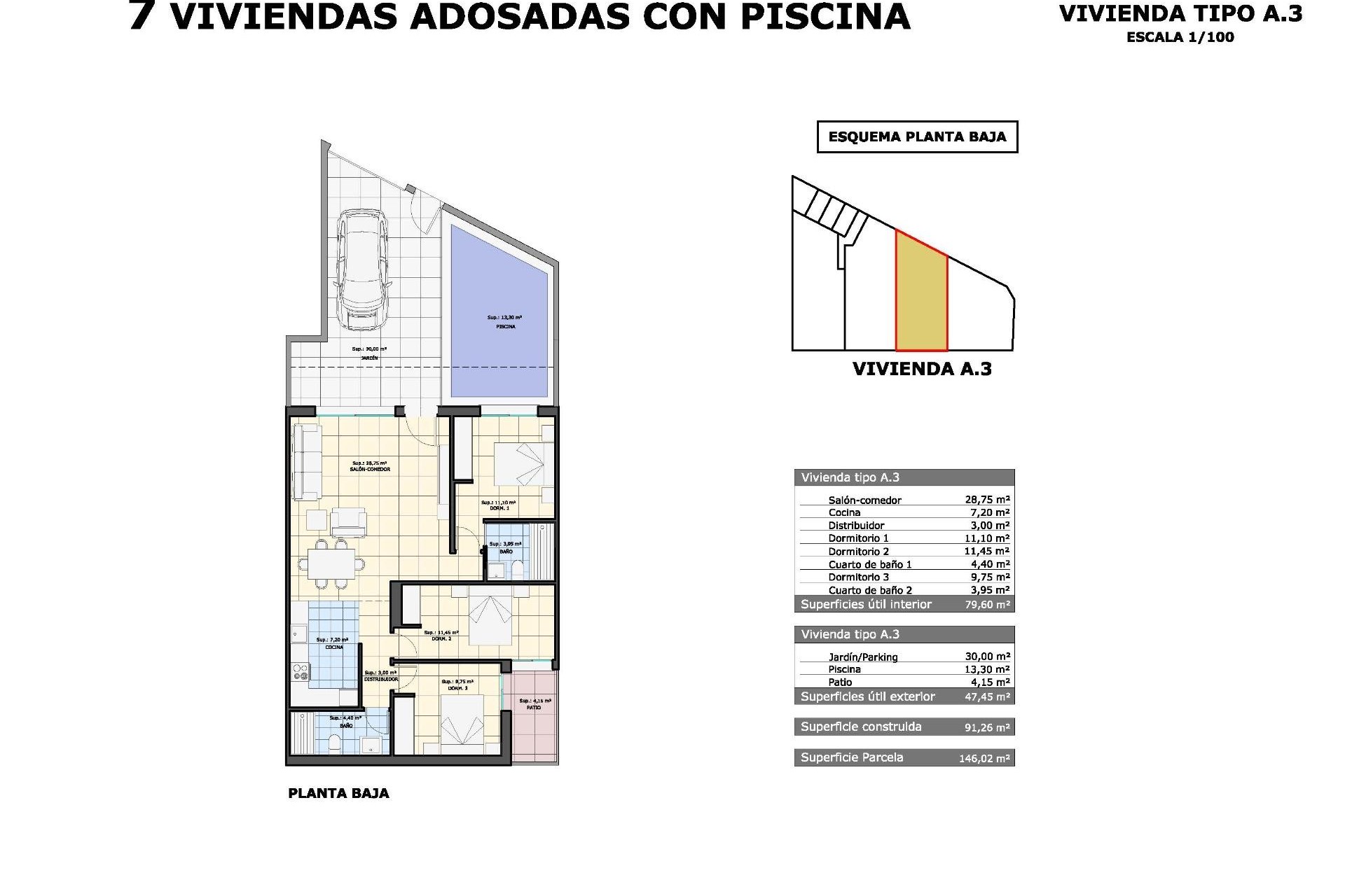 Nueva construcción  - Bungalow - Pilar de la Horadada - pueblo