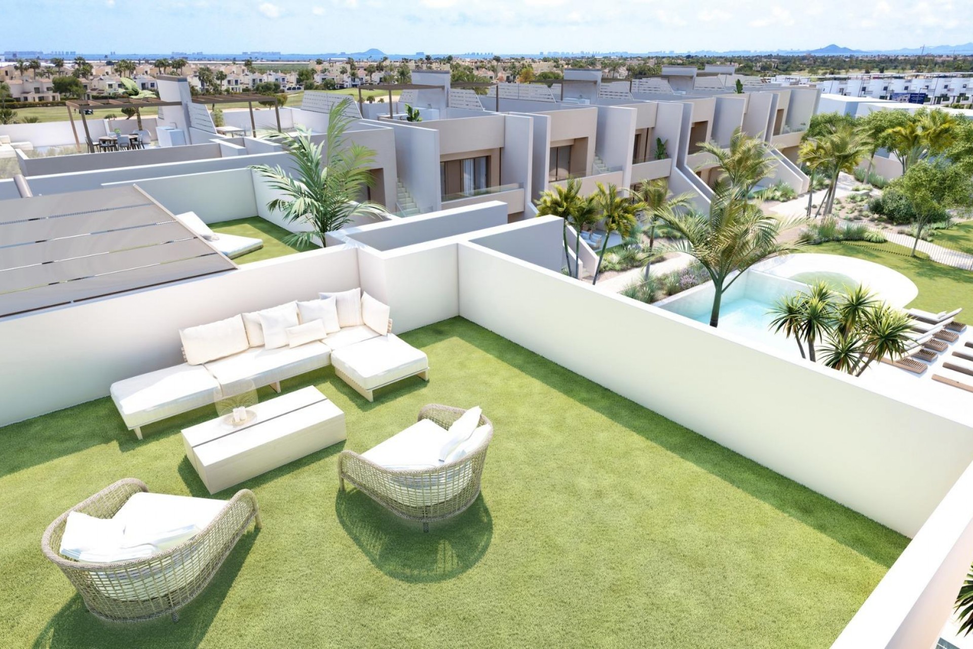 Nueva construcción  - Bungalow - San Javier - Roda Golf