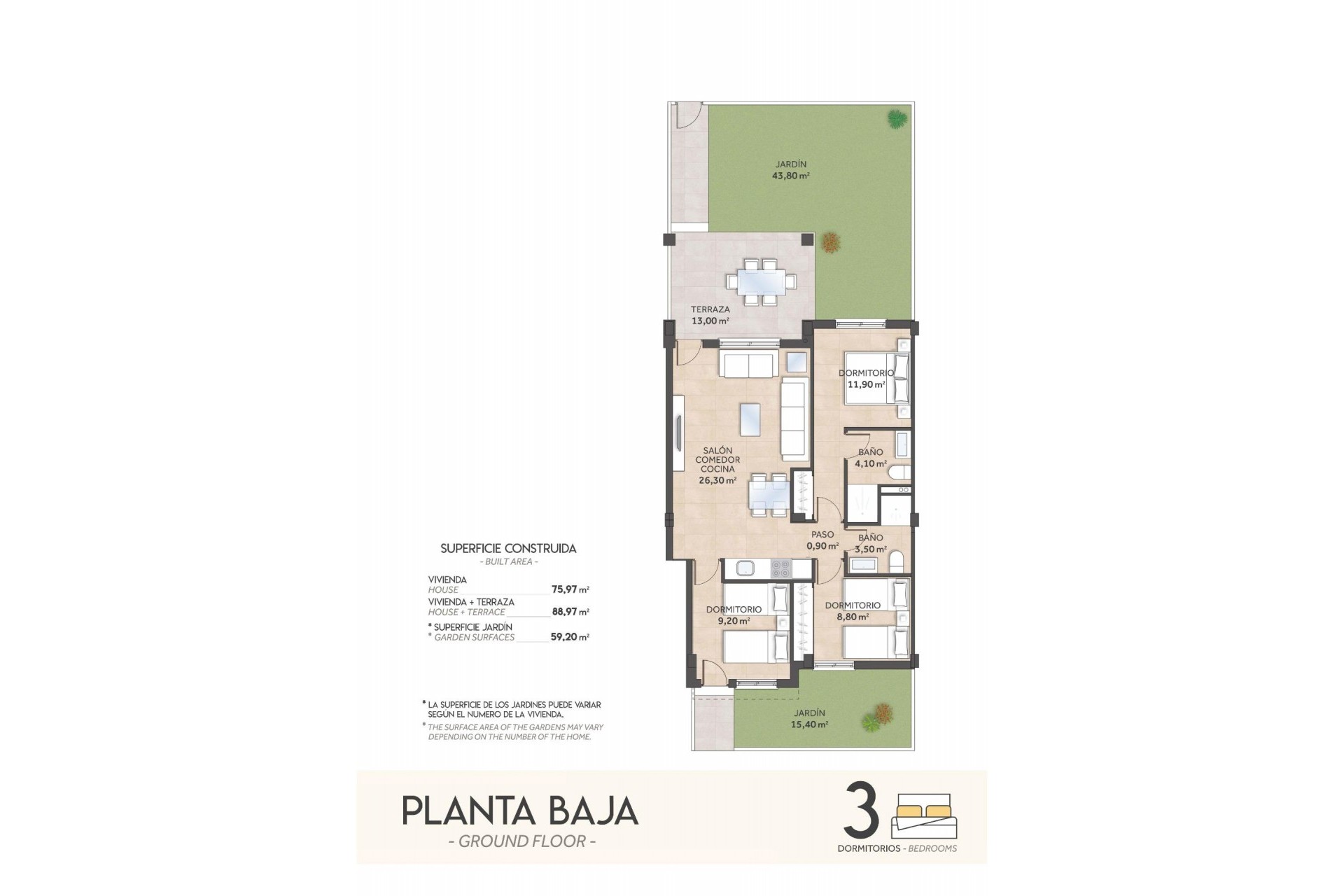 Nueva construcción  - Bungalow - San Miguel de Salinas - La Cañada