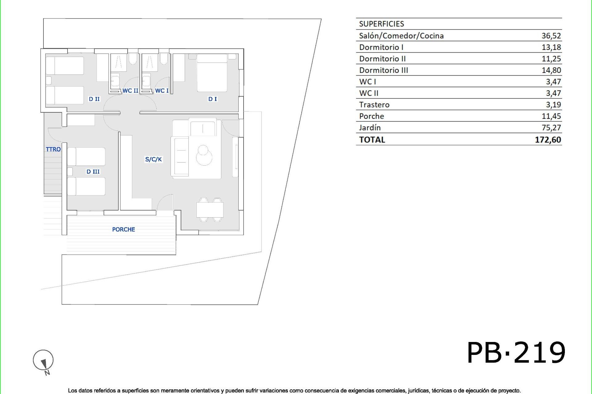 Nueva construcción  - Bungalow - San Miguel de Salinas - Pueblo