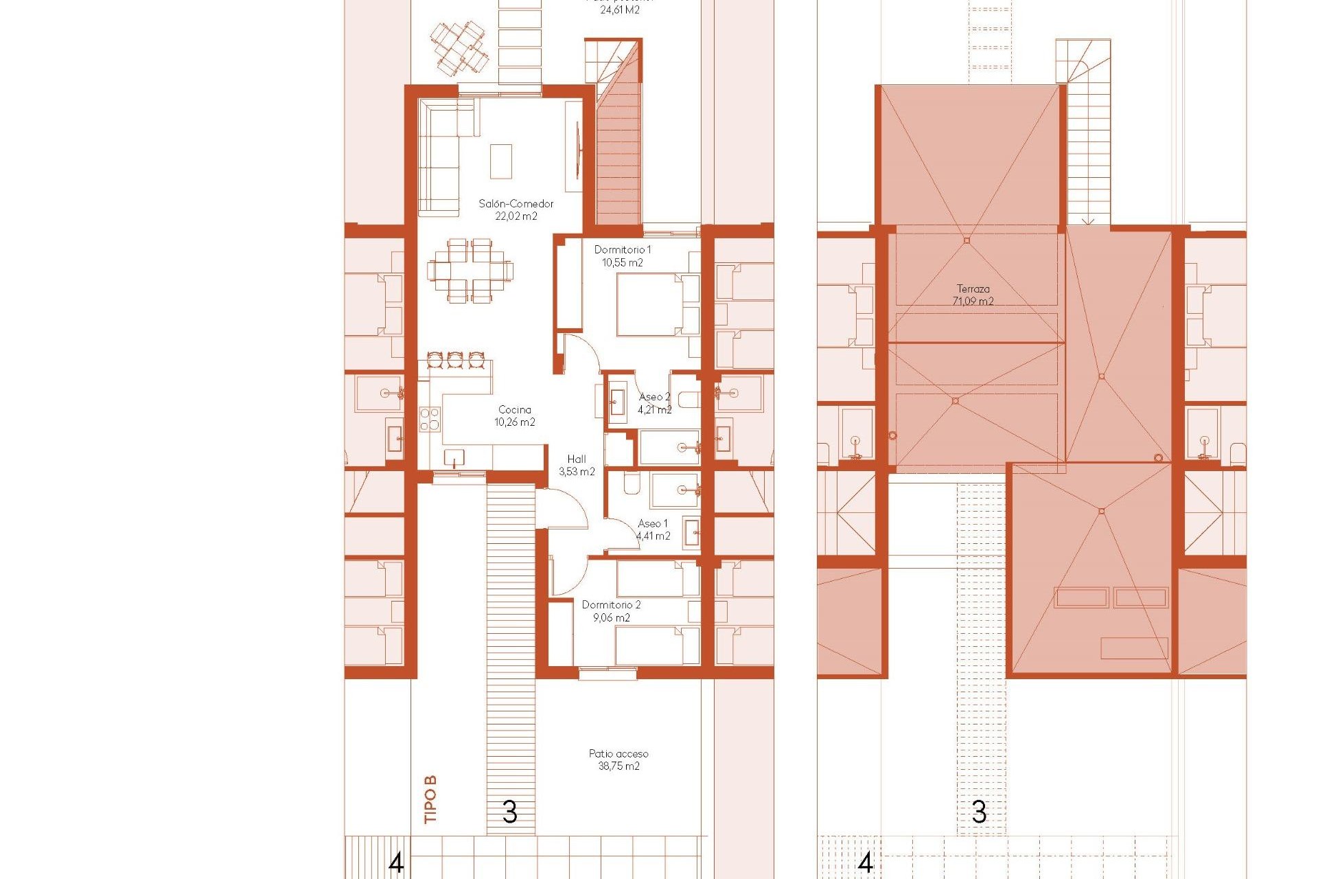 Nueva construcción  - Town House - BAOS Y MENDIGO - Altaona Golf And Country Village