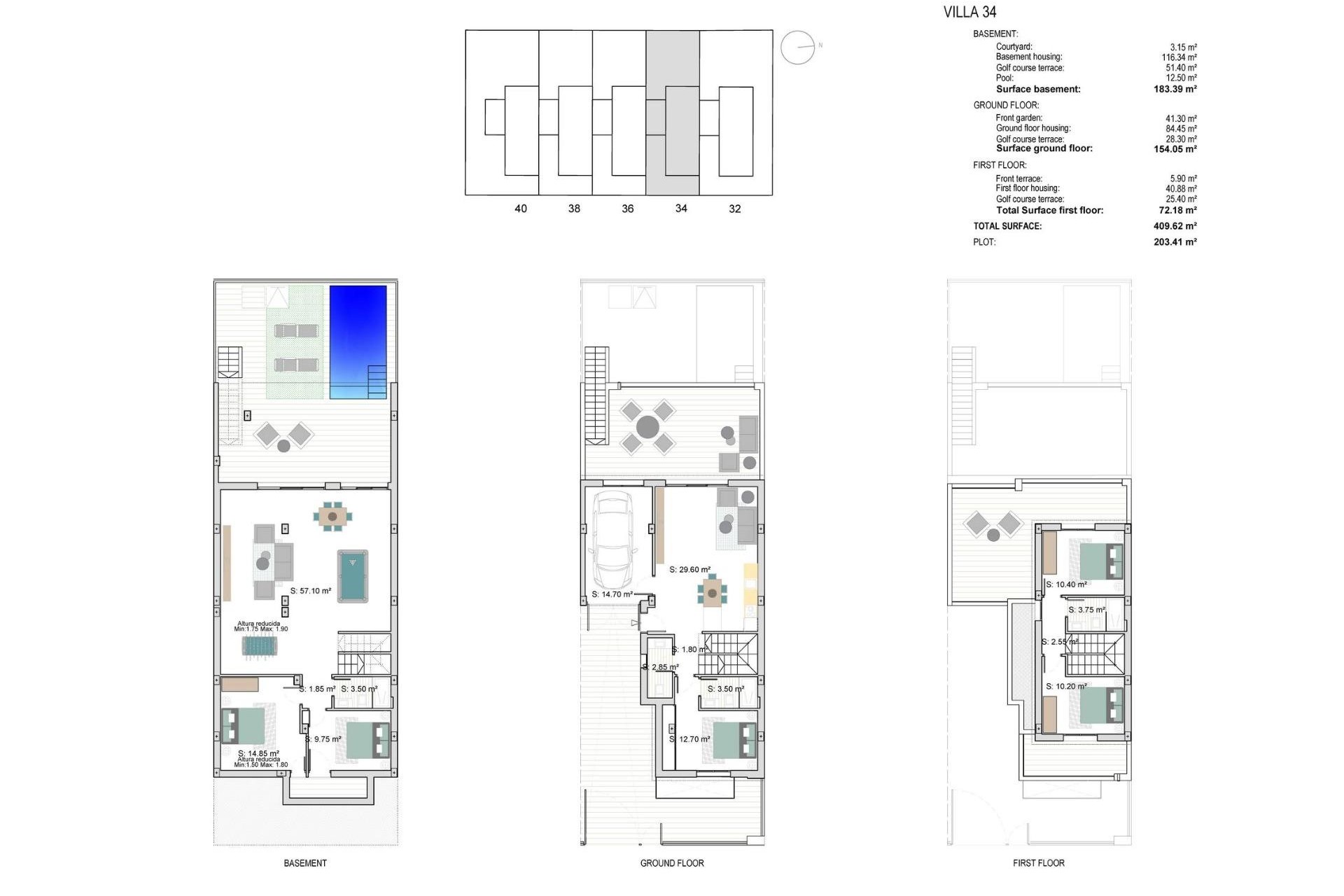 Nueva construcción  - Town House - Los Alcazares - Serena Golf