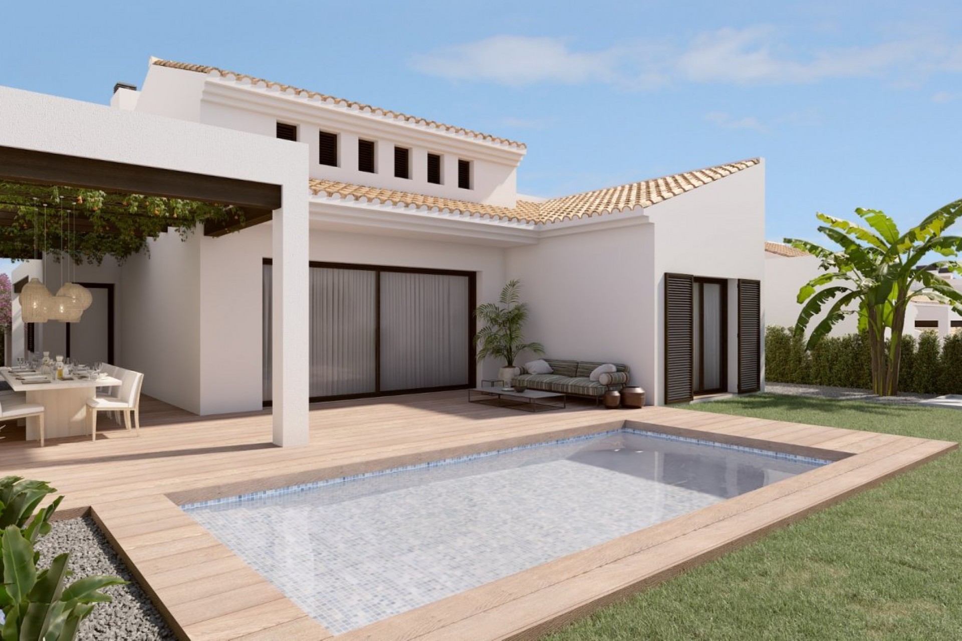 Nueva construcción  - Villa - Algorfa - La Finca Golf