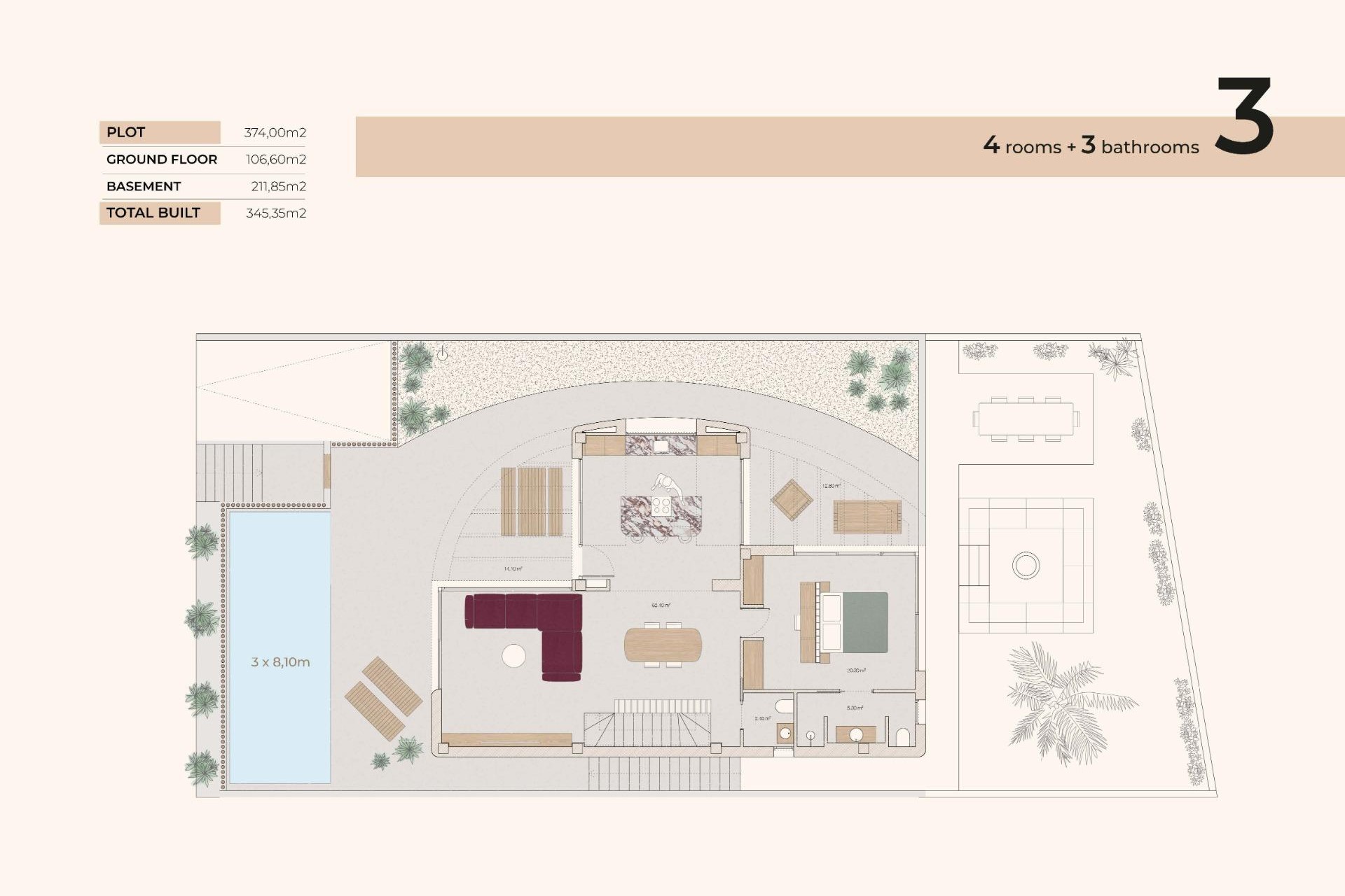 Nueva construcción  - Villa - Algorfa - La Finca Golf