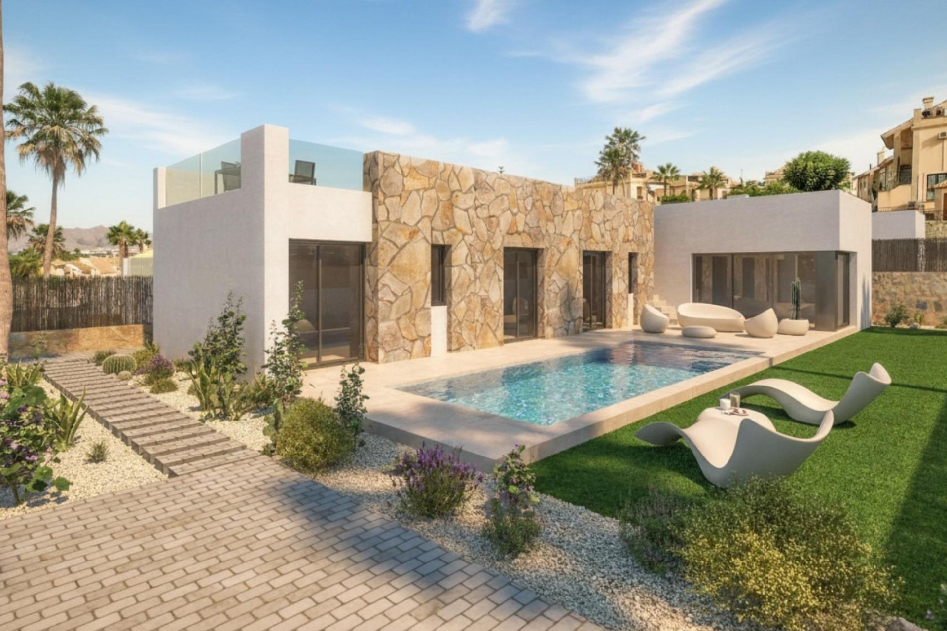 Nueva construcción  - Villa - Algorfa - La Finca Golf
