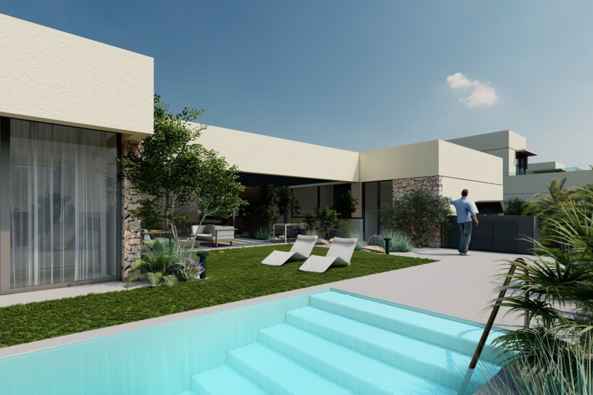 Nueva construcción  - Villa - Banos y Mendigo - Altaona Golf