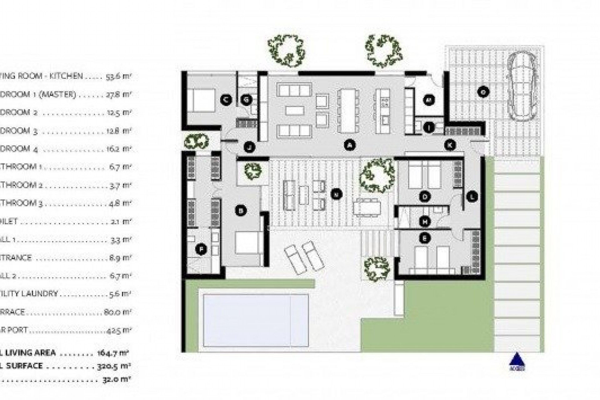 Nueva construcción  - Villa - Banos y Mendigo - Altaona Golf