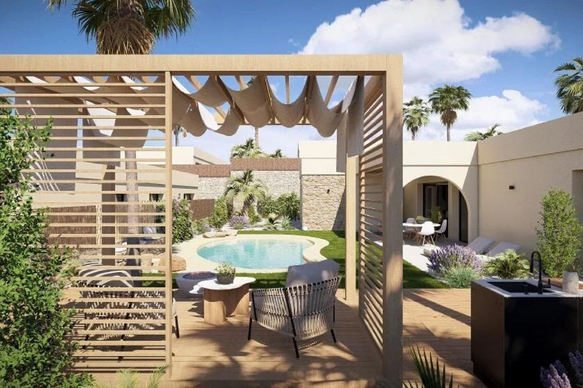 Nueva construcción  - Villa - Banos y Mendigo - Altaona Golf