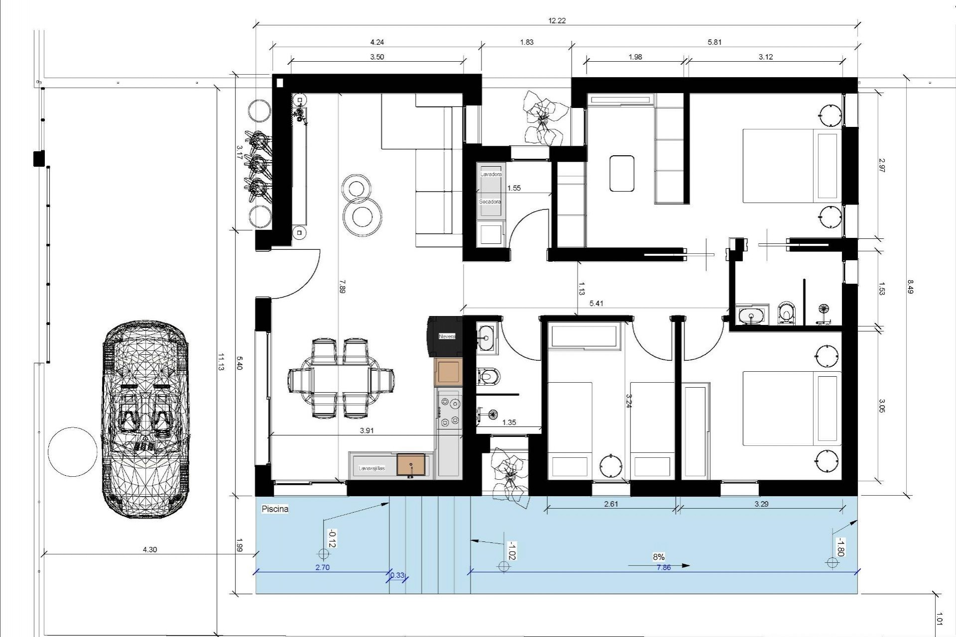 Nueva construcción  - Villa - Benijofar - Urb. Monteazul