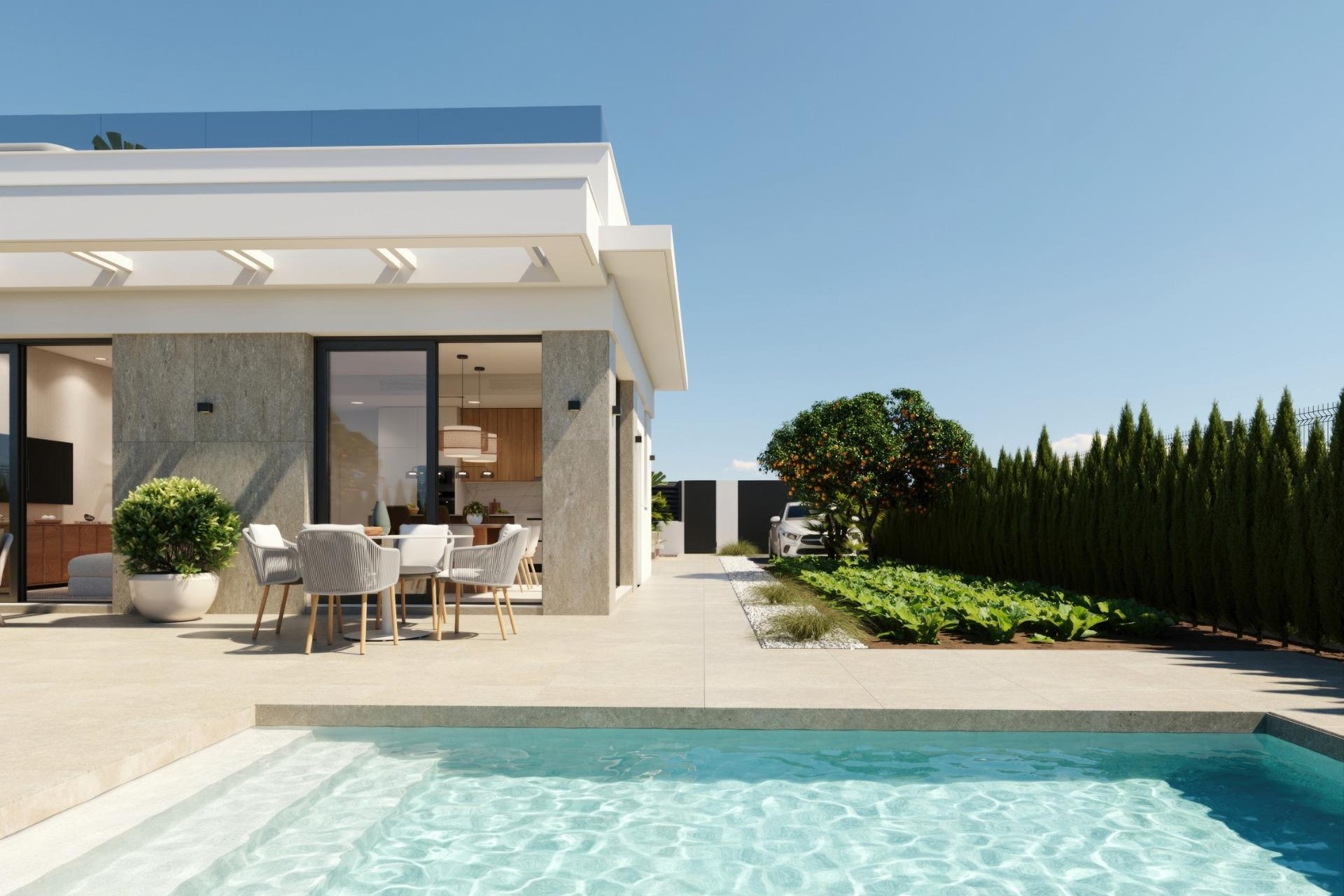 Nueva construcción  - Villa - Fuente Álamo - Hacienda Del Álamo Golf