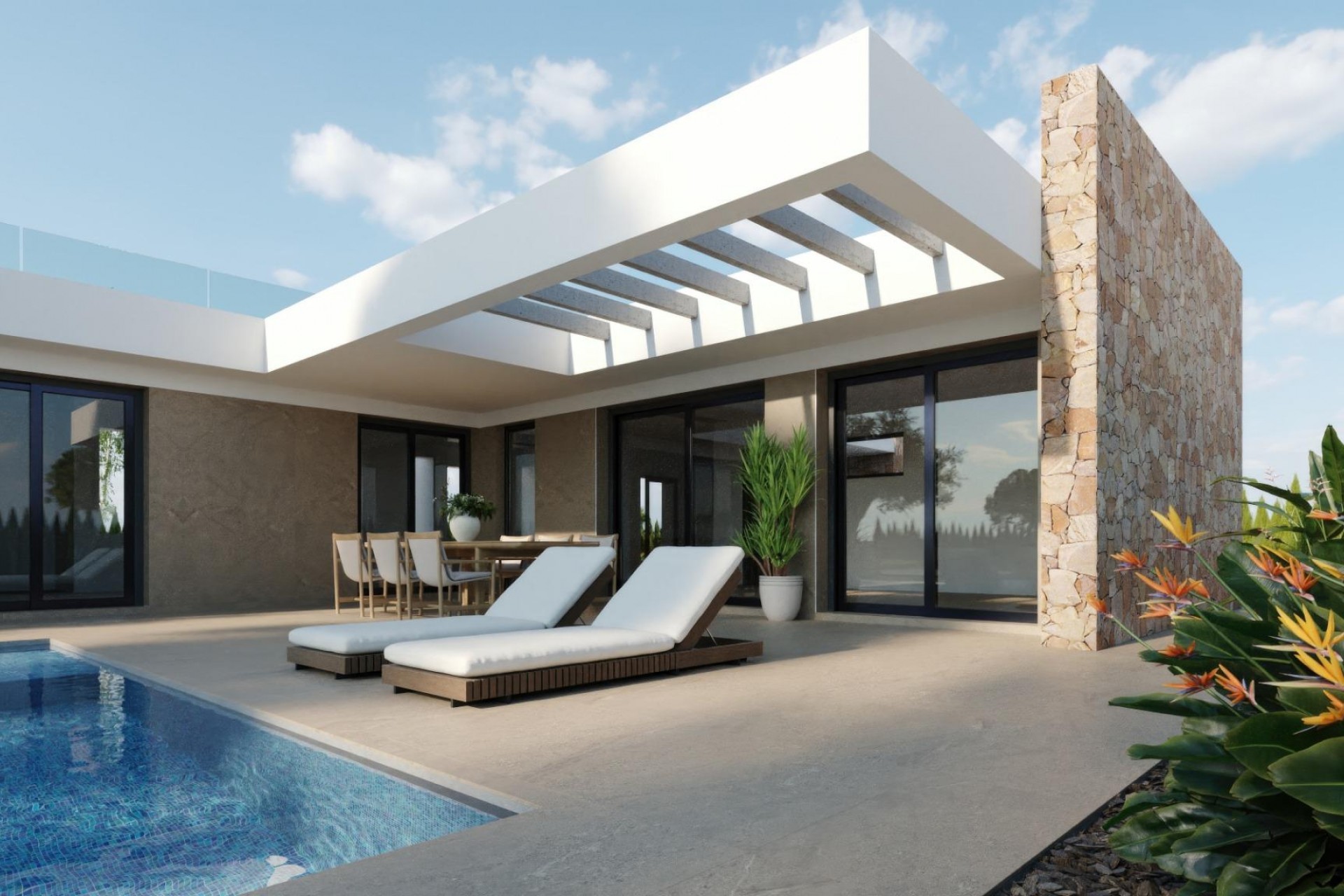 Nueva construcción  - Villa - Fuente Álamo - Hacienda del Alamo