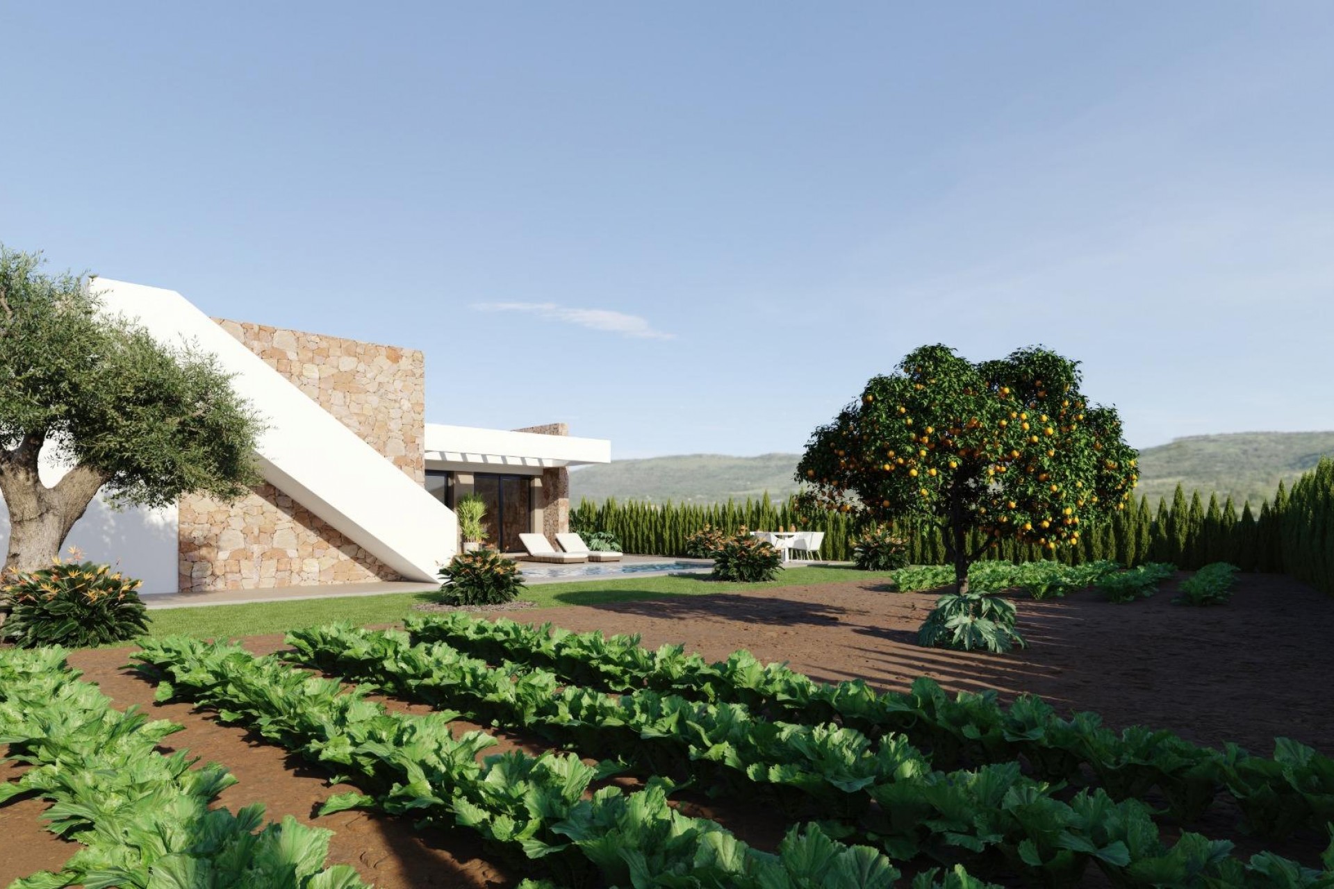 Nueva construcción  - Villa - Fuente Álamo - Hacienda del Alamo