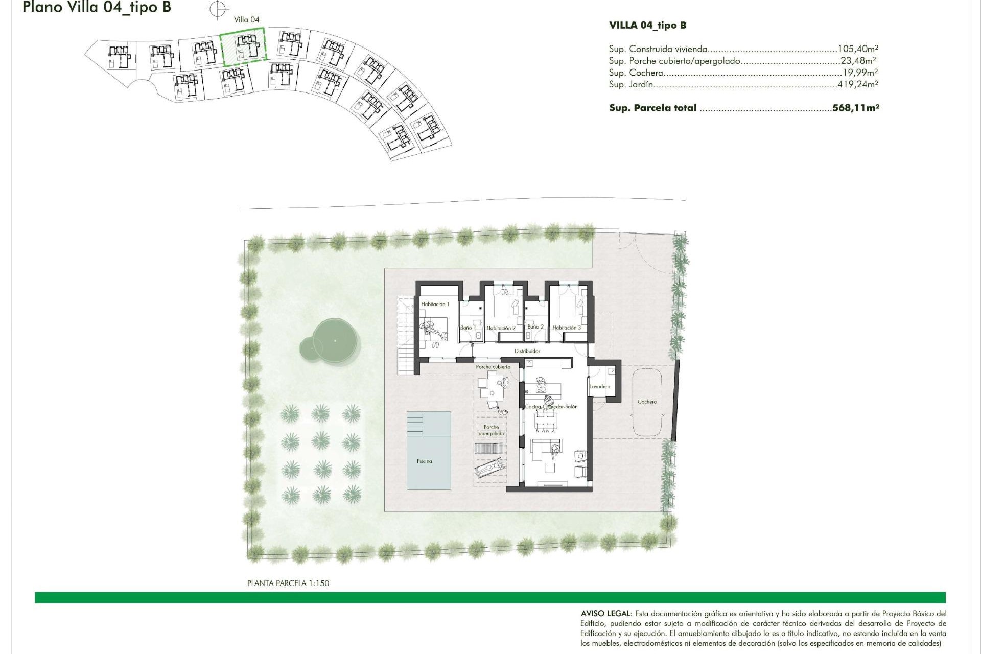 Nueva construcción  - Villa - Fuente Álamo - Hacienda del Alamo