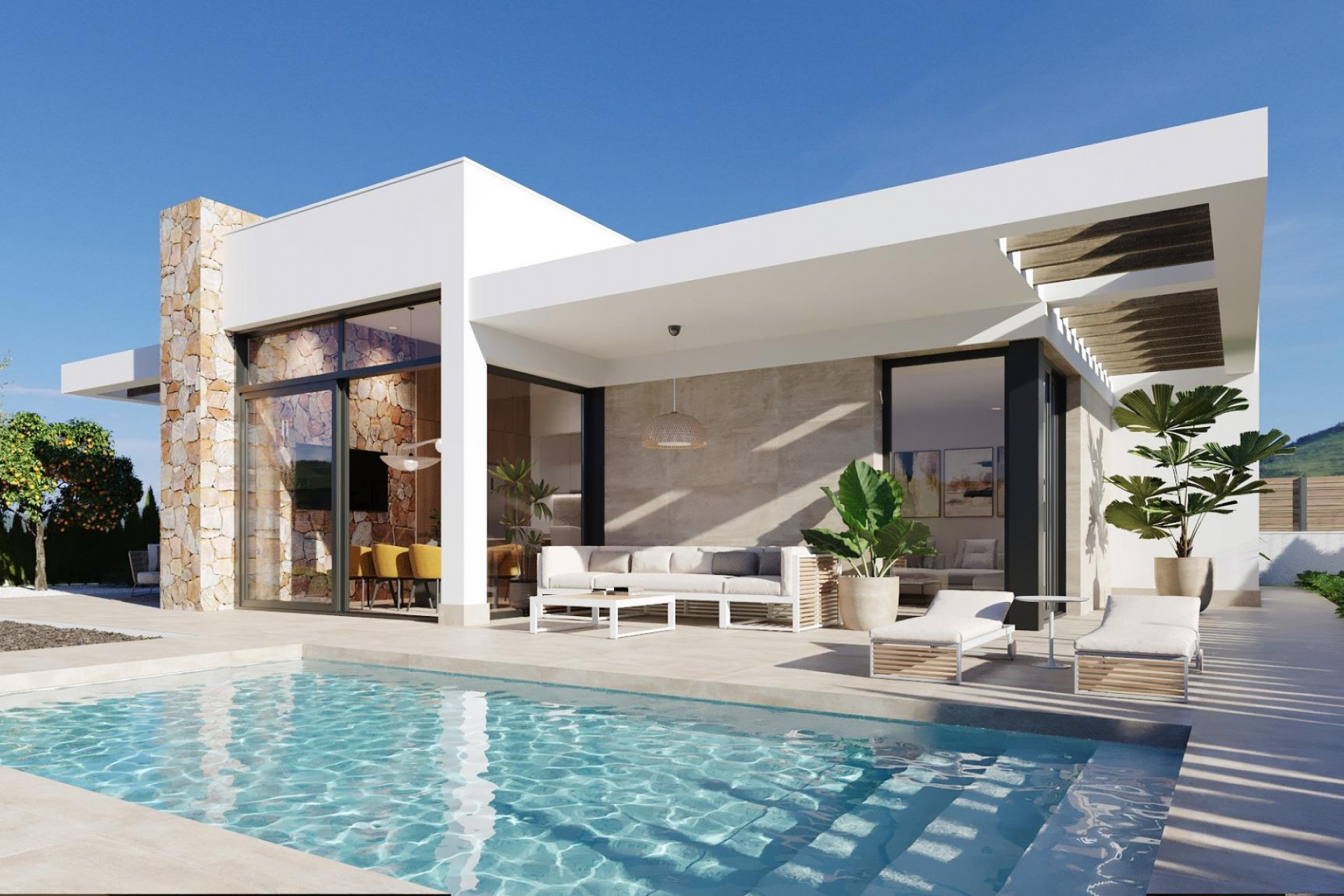 Nueva construcción  - Villa - Fuente Álamo - Hacienda del Alamo