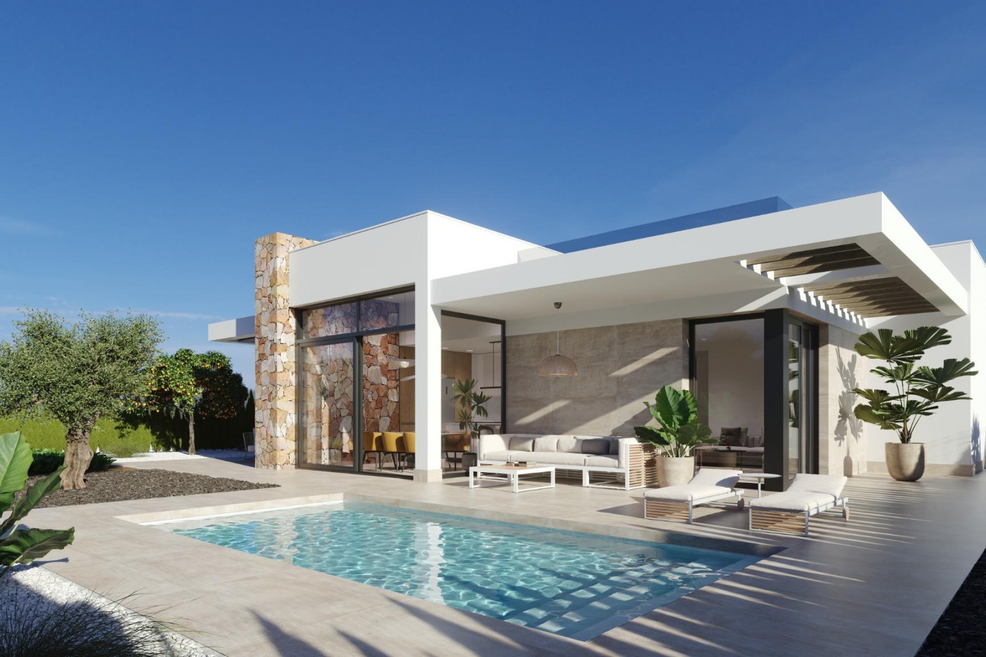 Nueva construcción  - Villa - Fuente Álamo - Hacienda del Alamo