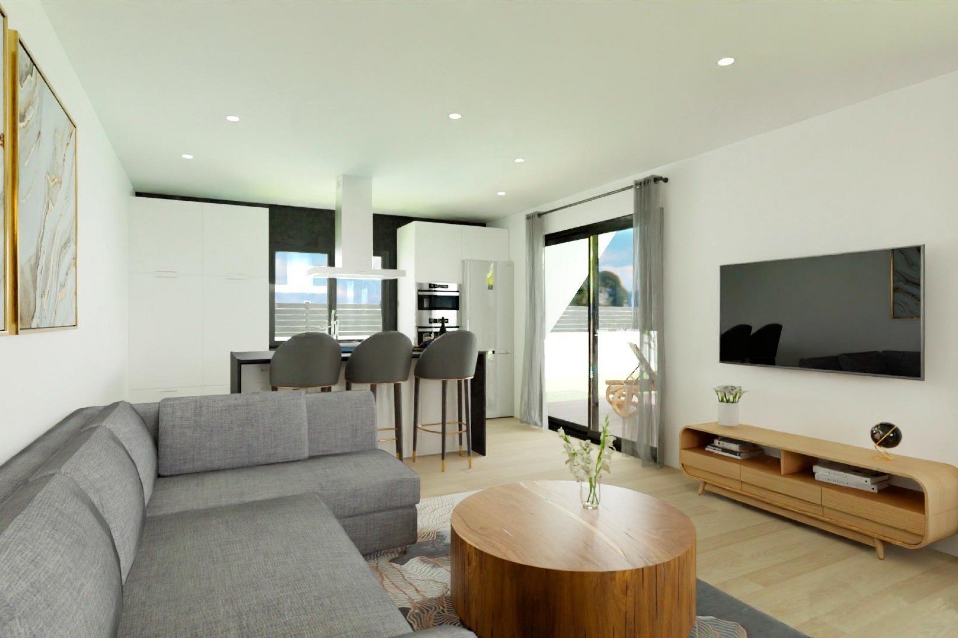 Nueva construcción  - Villa - Hondón de las Nieves - Urbaniz La Montañosa