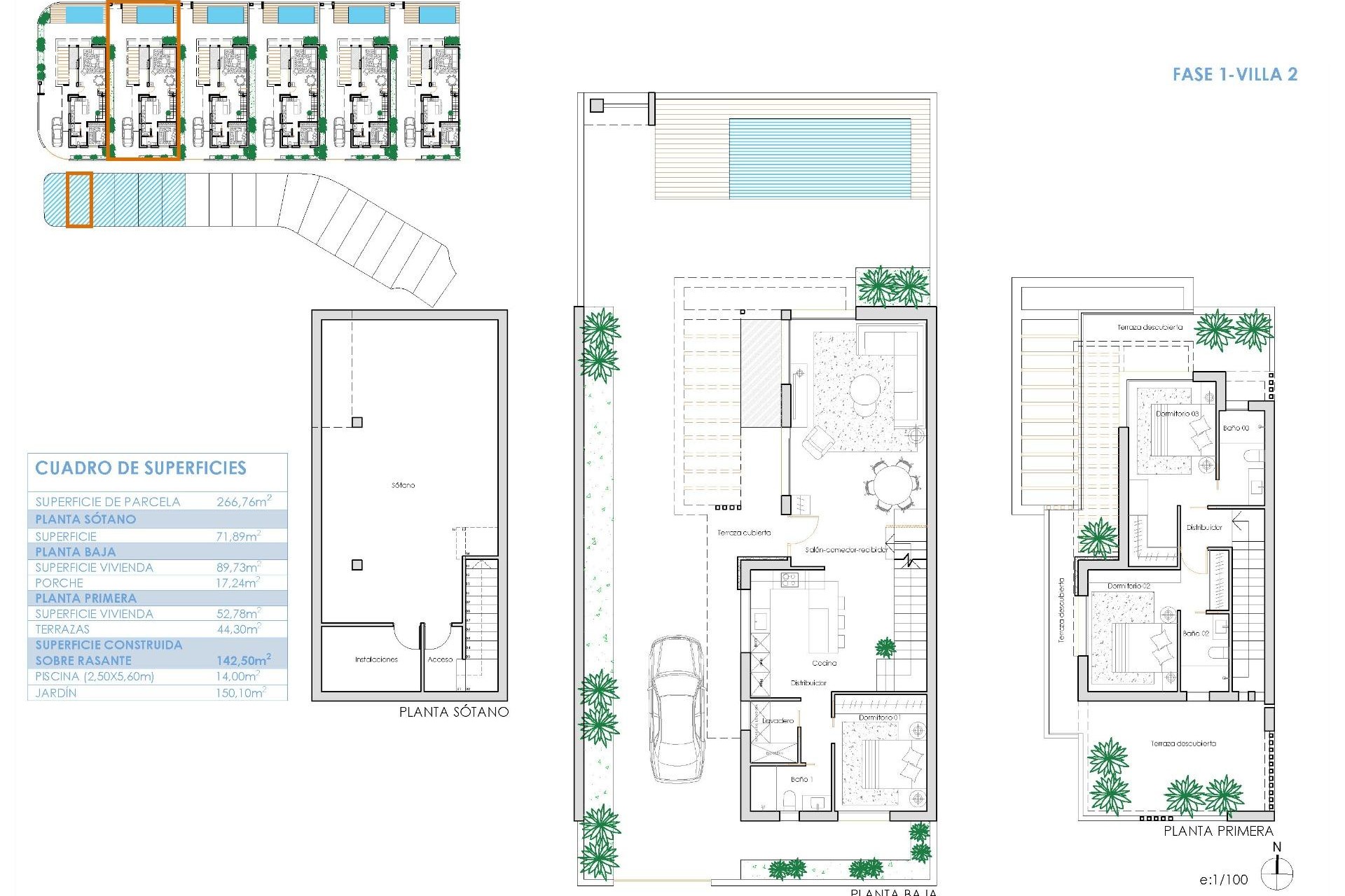 Nueva construcción  - Villa - Los Alcazares - Santa Rosalía