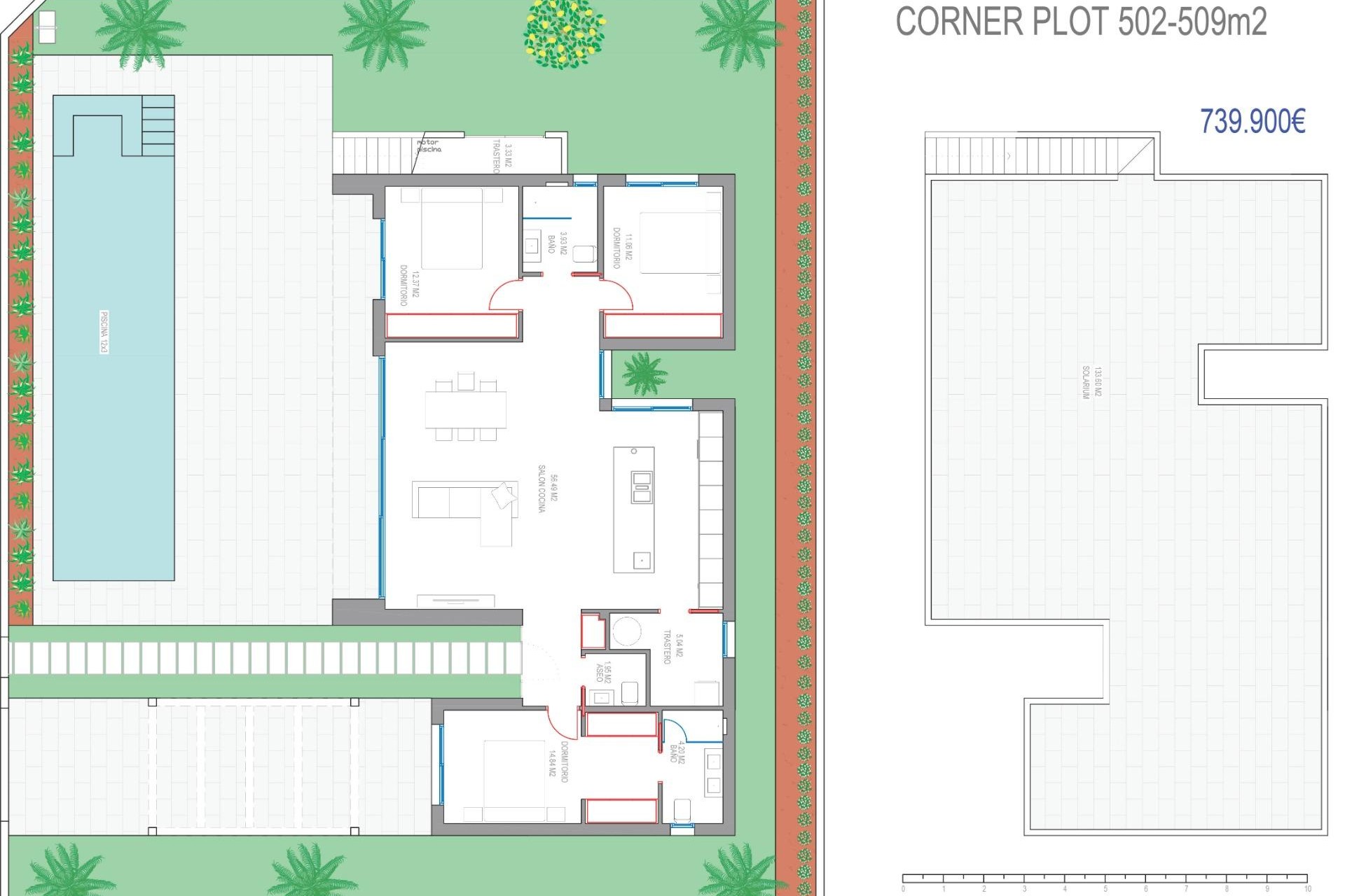 Nueva construcción  - Villa - Los Alcazares - Serena Golf