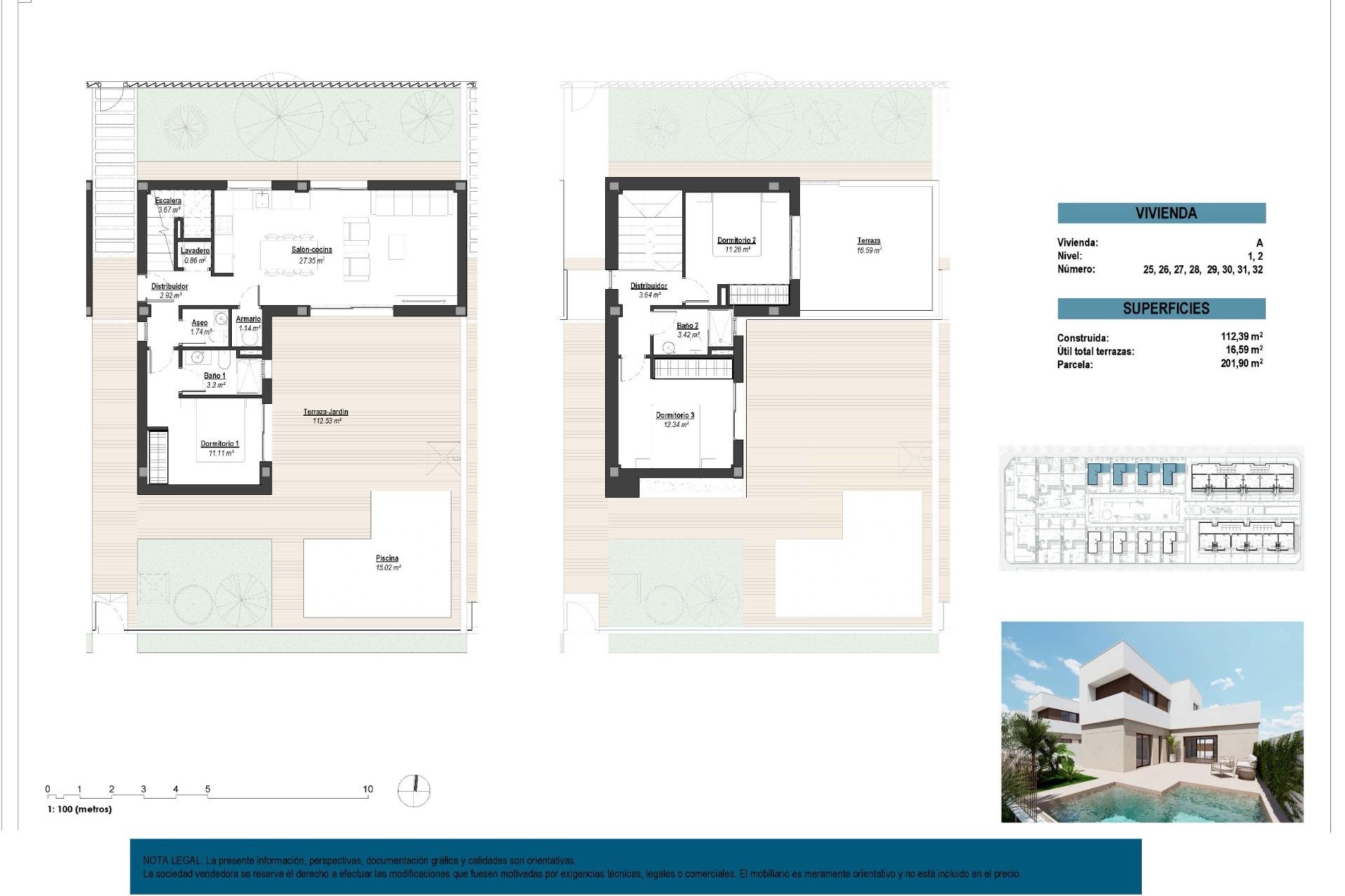 Nueva construcción  - Villa - Los Alcazares - Serena Golf