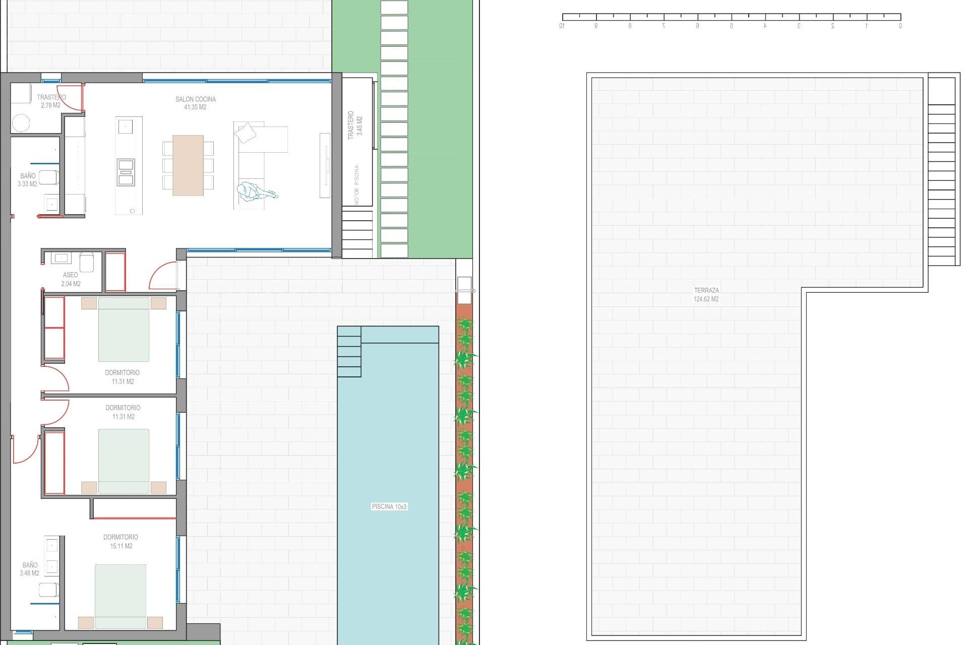 Nueva construcción  - Villa - Los Alcazares - Serena Golf