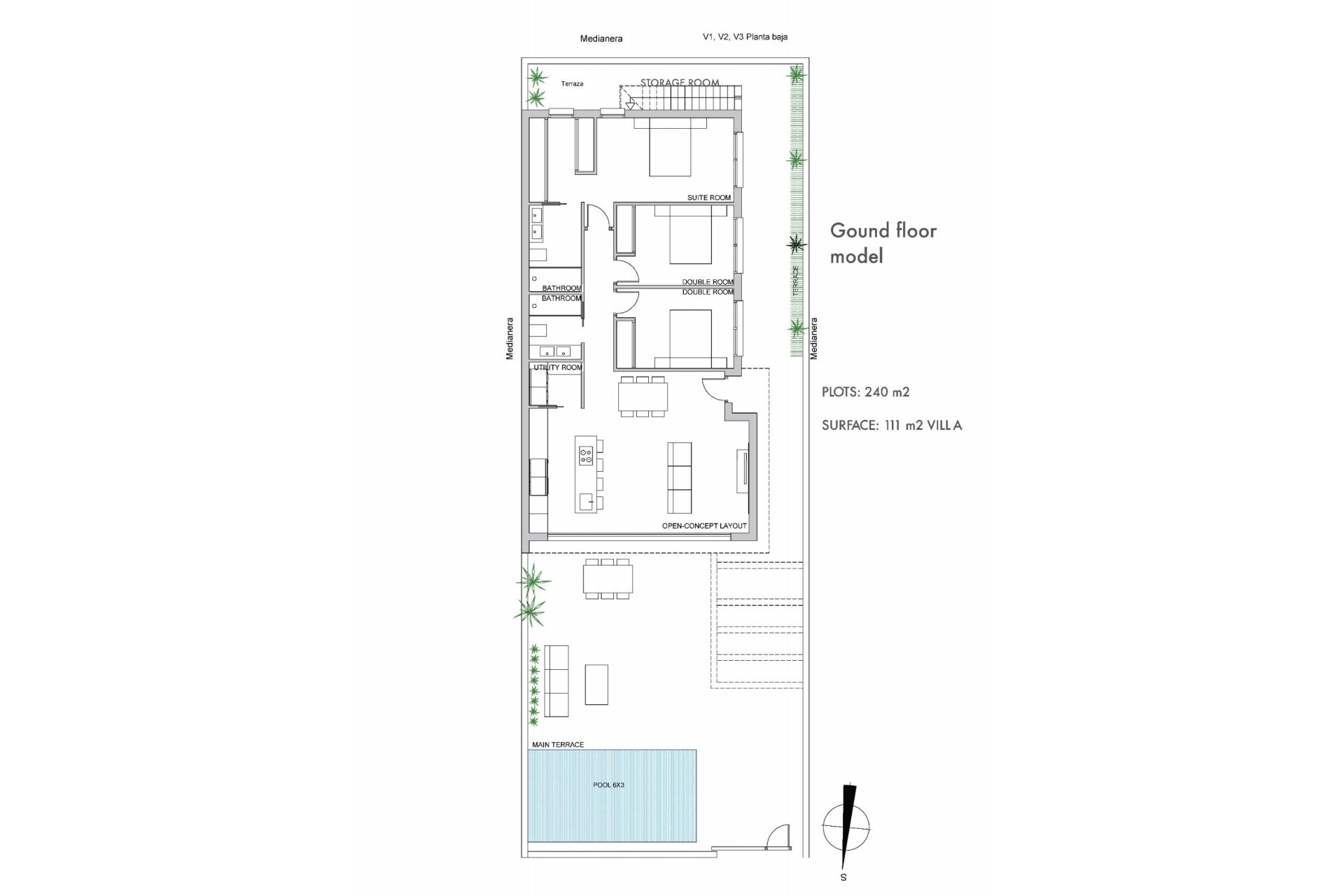 Nueva construcción  - Villa - Los Alcazares - Serena Golf