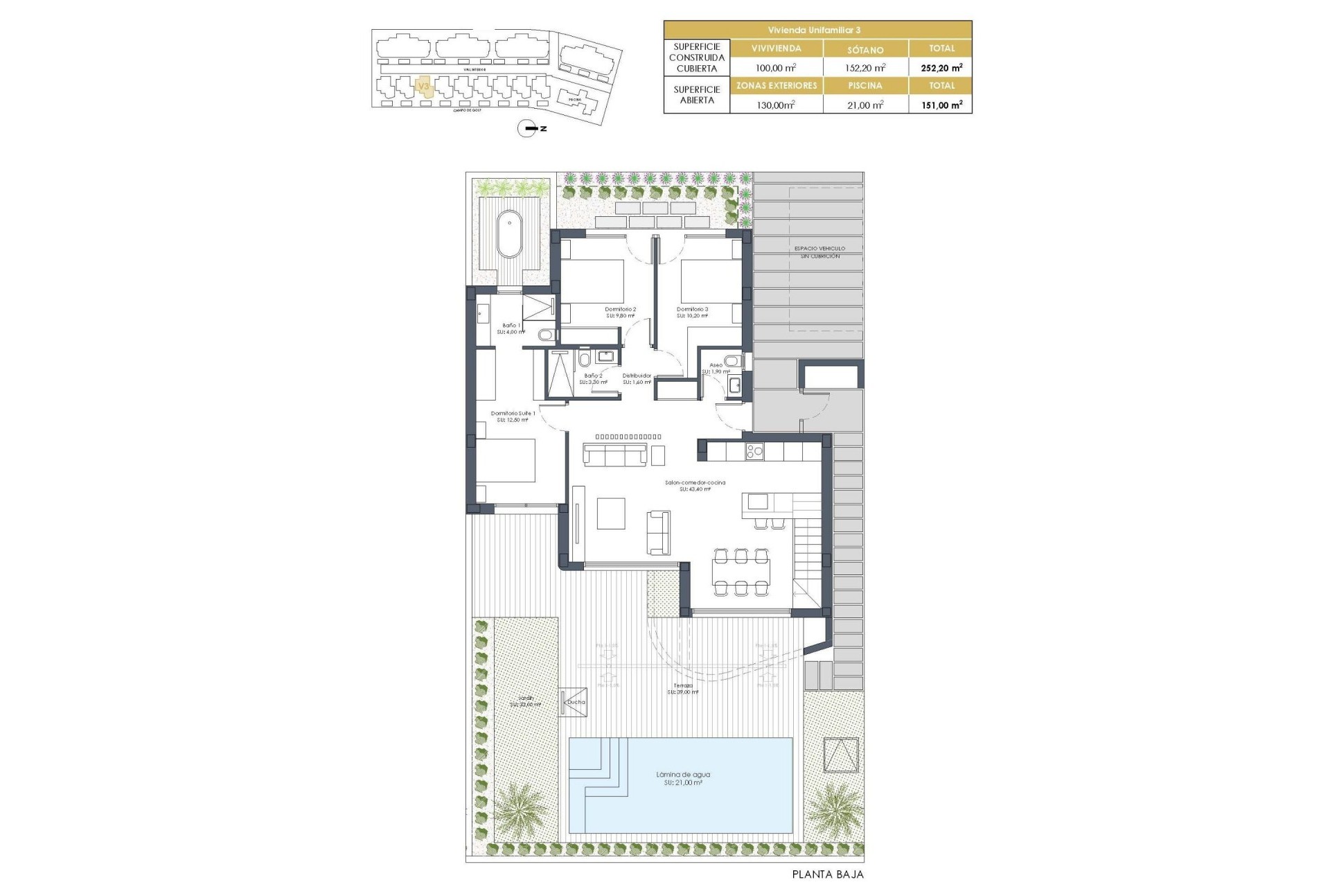 Nueva construcción  - Villa - Los Alcazares - Serena Golf
