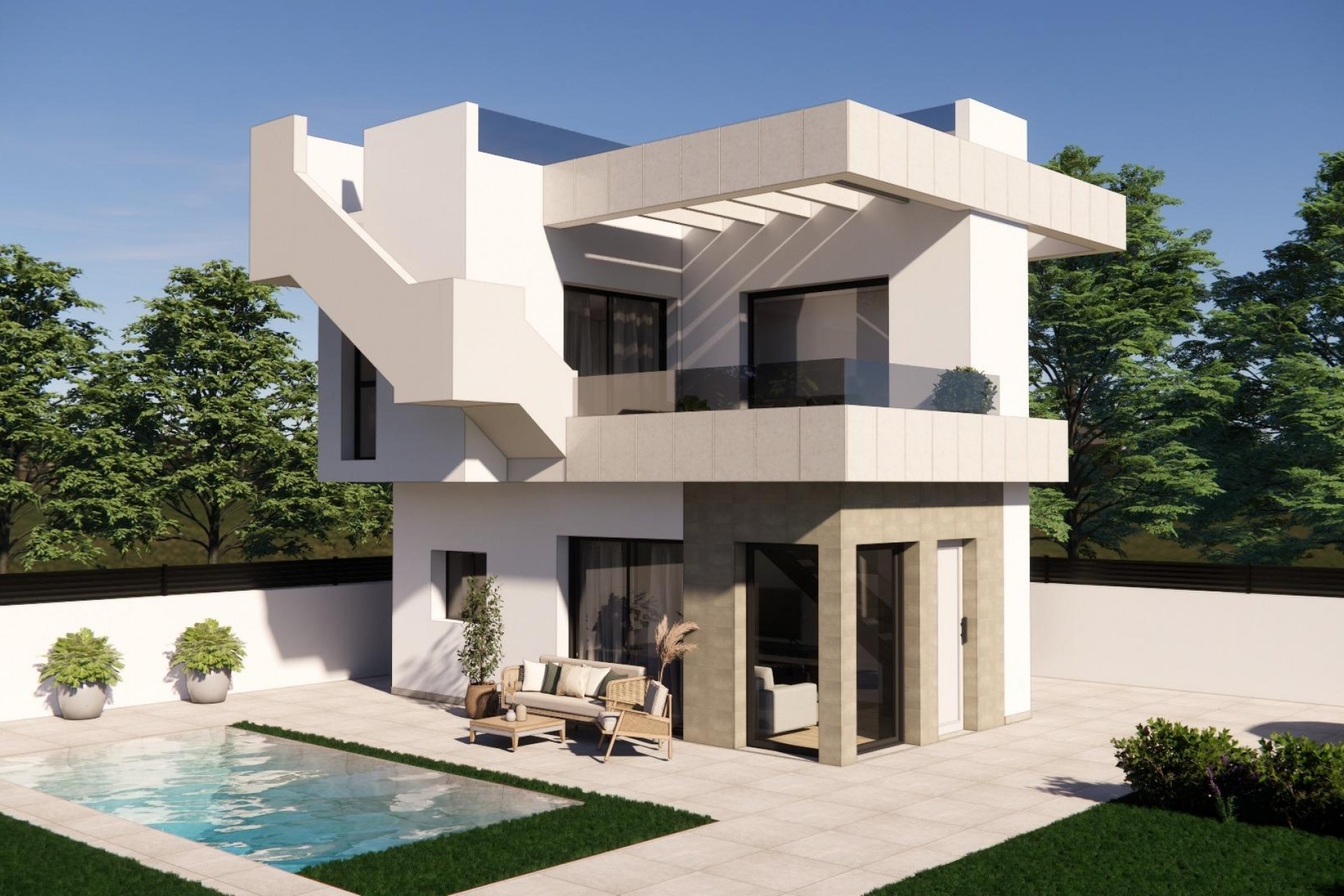 Nueva construcción  - Villa - Los Montesinos - La Herrada