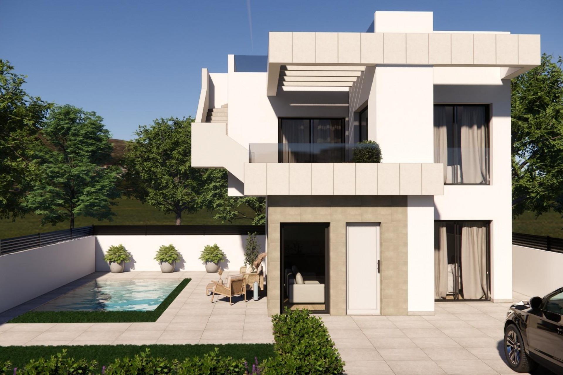 Nueva construcción  - Villa - Los Montesinos - La Herrada