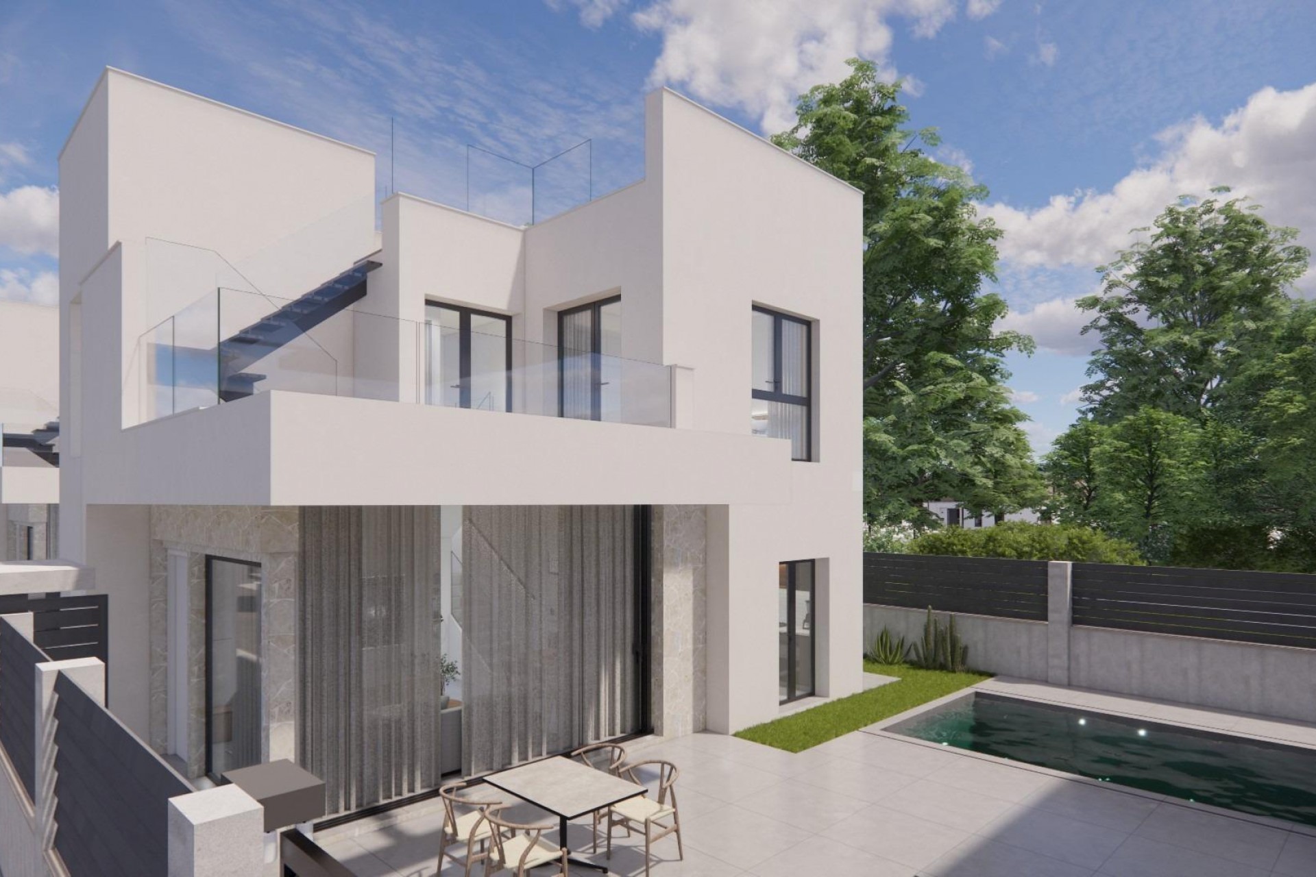 Nueva construcción  - Villa - Los Montesinos - La Herrada