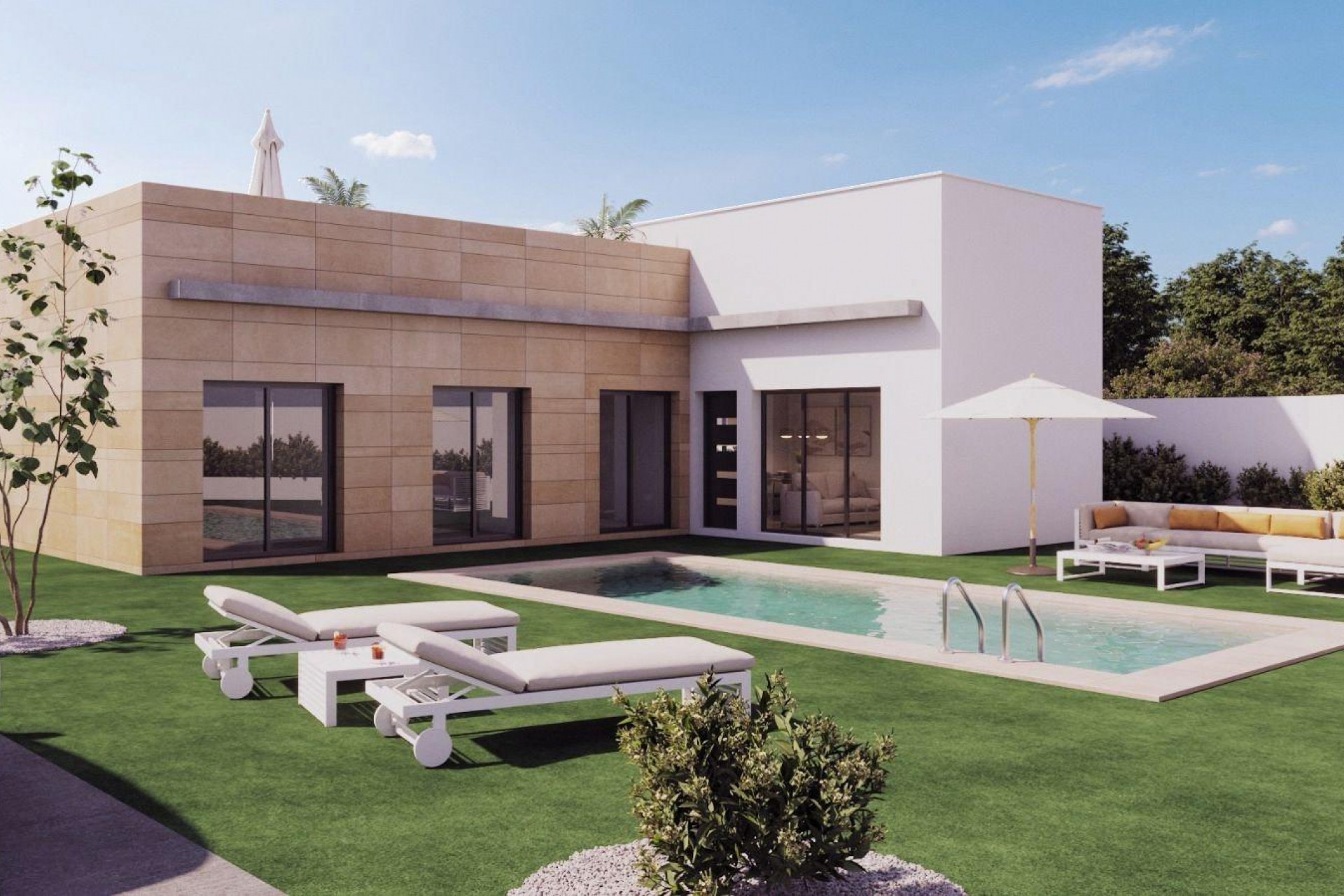 Nueva construcción  - Villa - Mazarron - Country Club