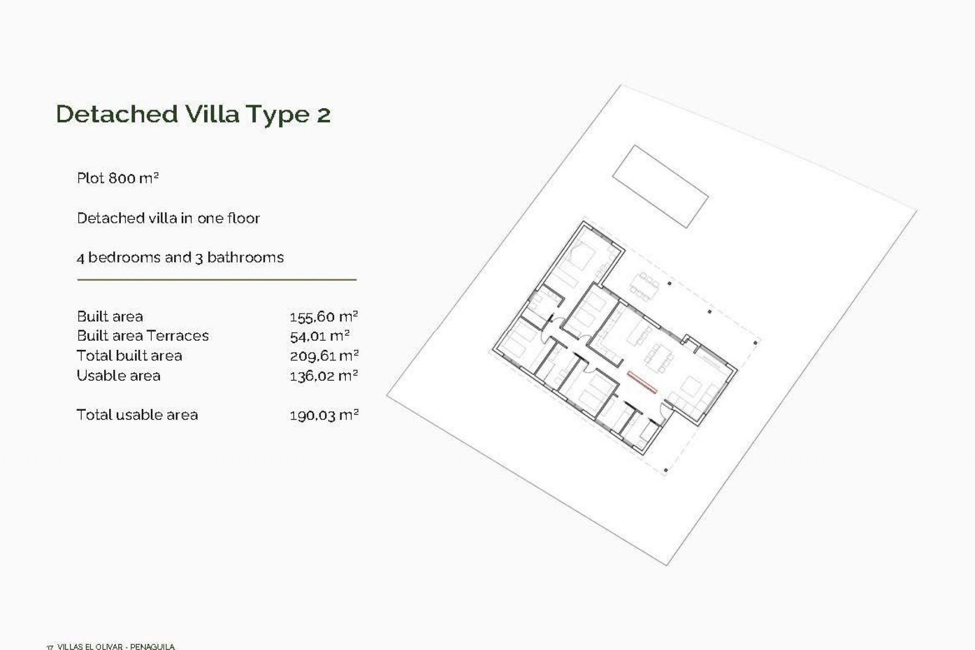 Nueva construcción  - Villa - Penaguila - El Olivar
