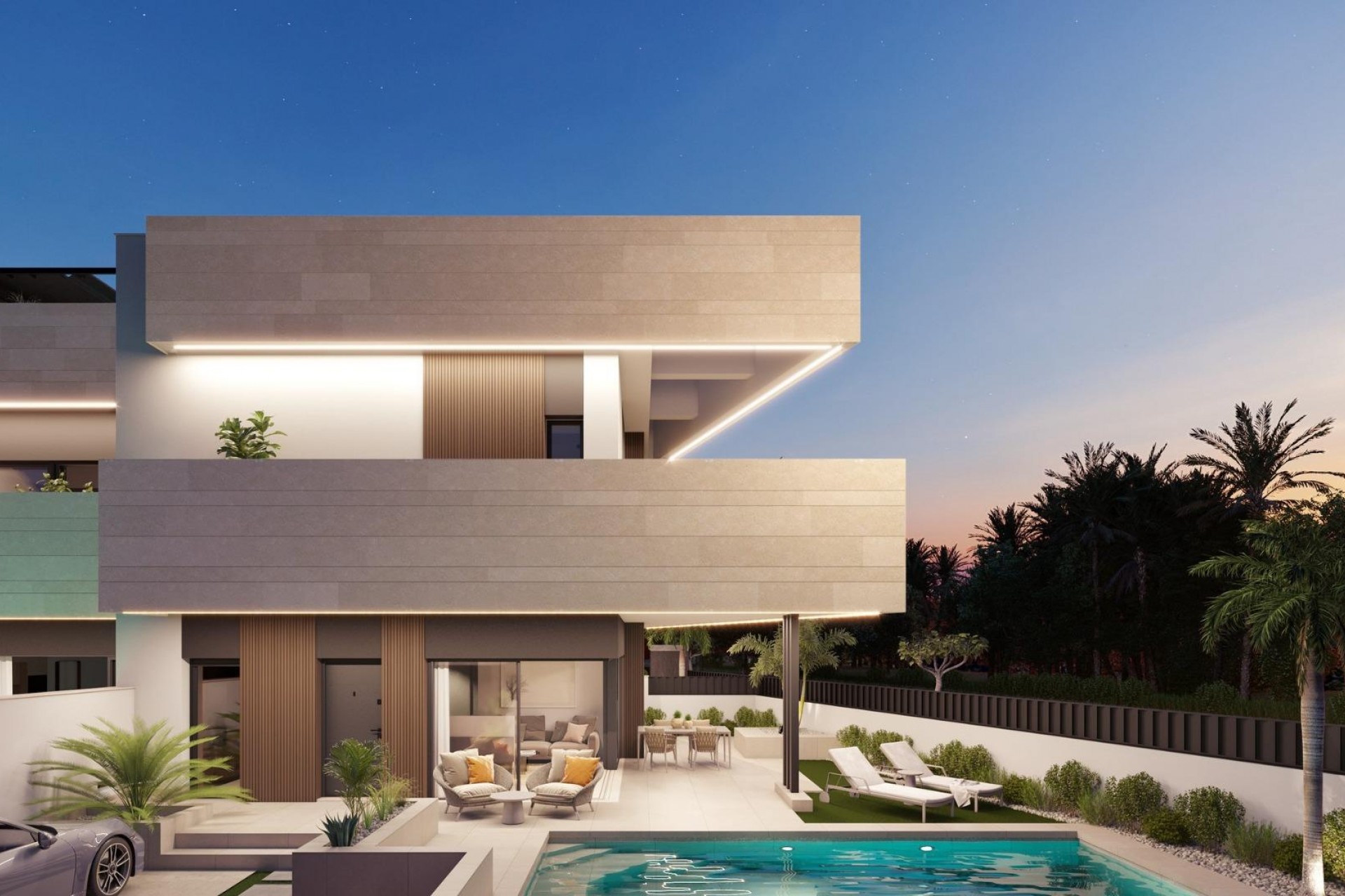 Nueva construcción  - Villa - Pilar de la Horadada - parques de Andromeda