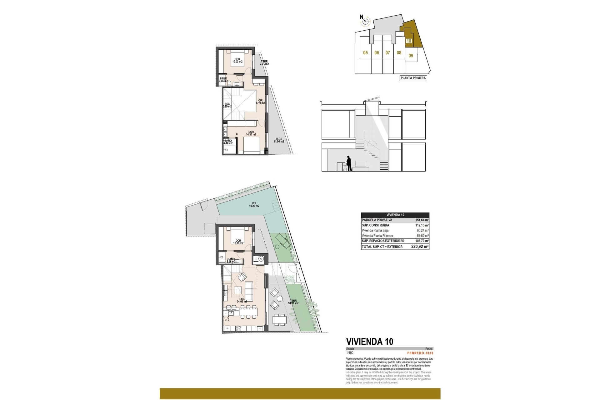 Nueva construcción  - Villa - Pilar de la Horadada - parques de Andromeda