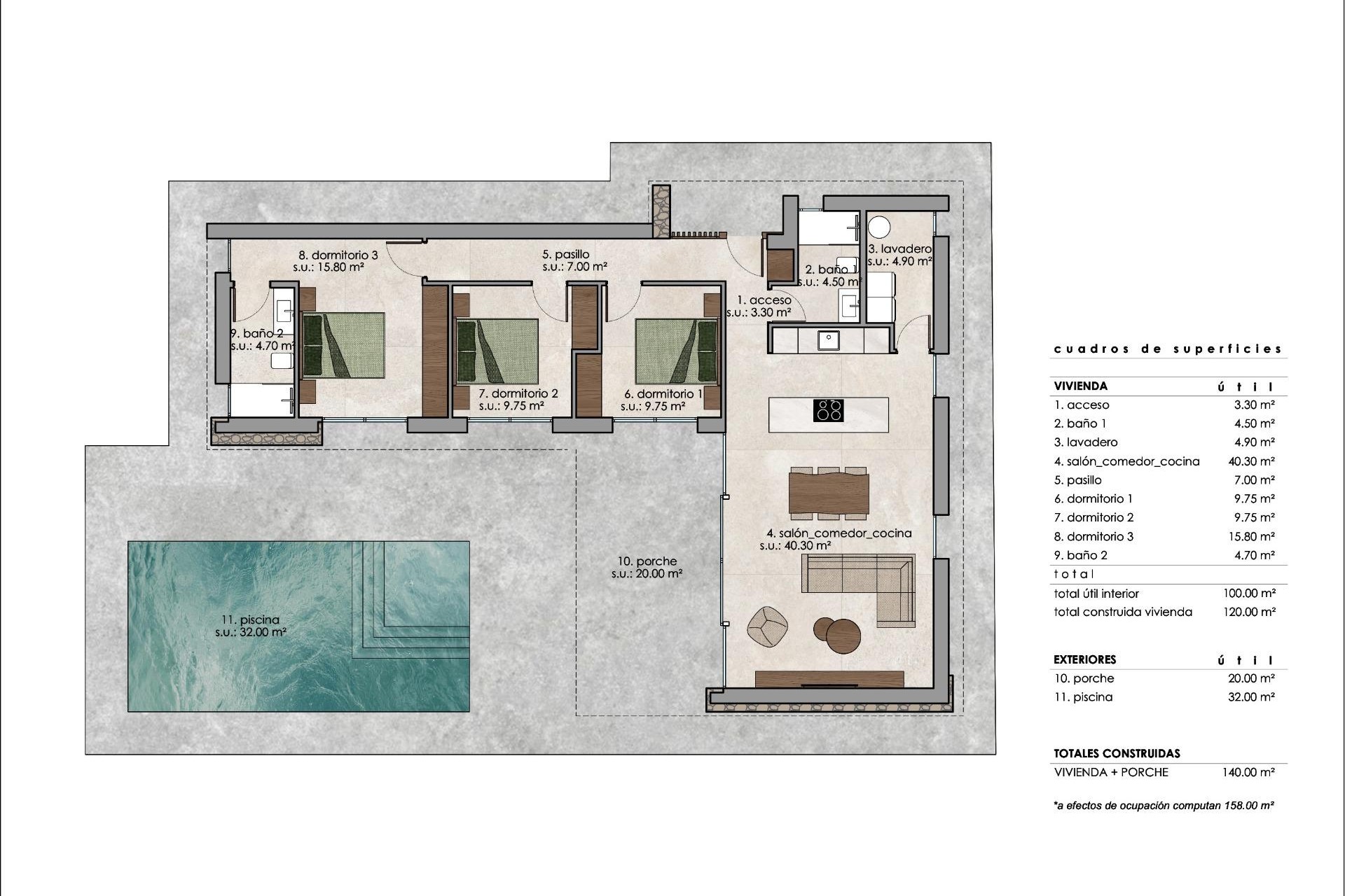 Nueva construcción  - Villa - Pinoso - Lel