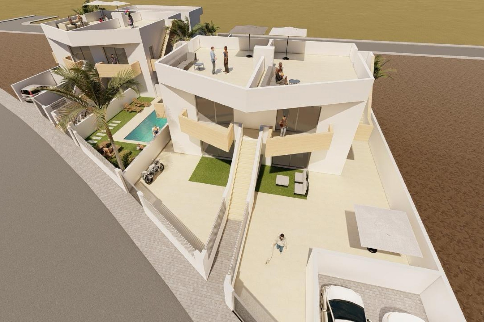 Nueva construcción  - Villa - Puerto de Mazarron - Mar De Plata
