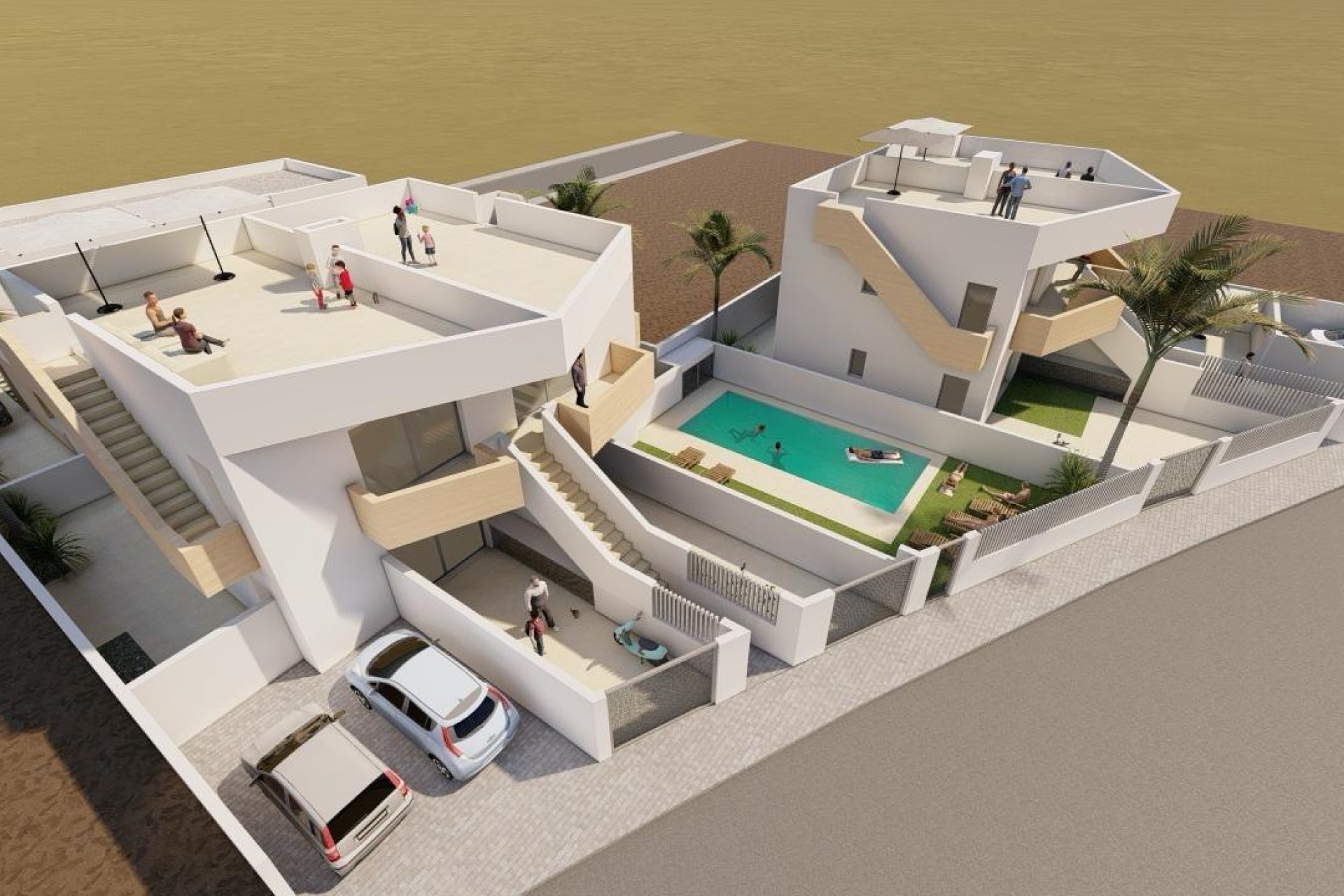 Nueva construcción  - Villa - Puerto de Mazarron - Mar De Plata
