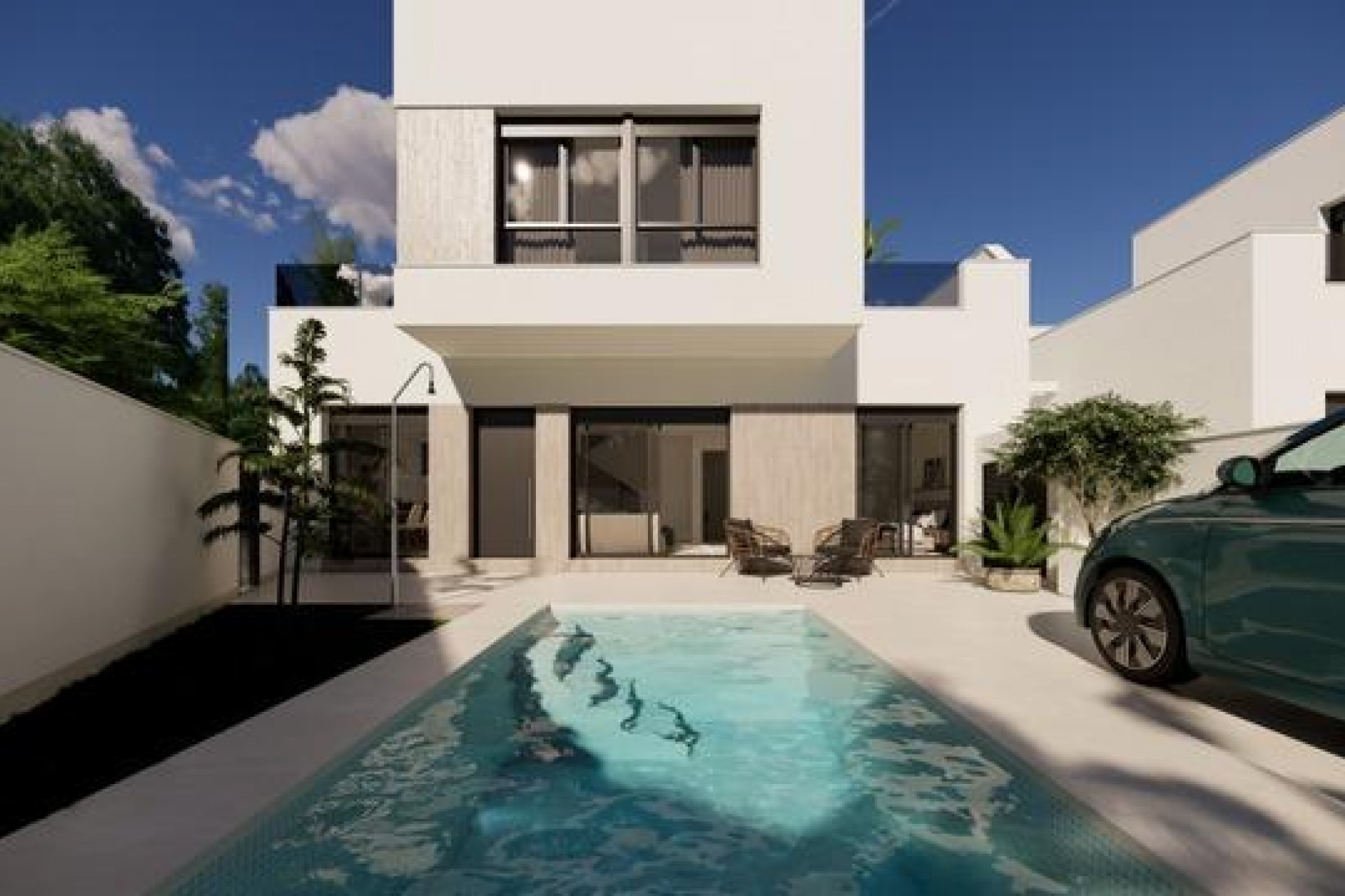 Nueva construcción  - Villa - San Fulgencio - Polideportivo
