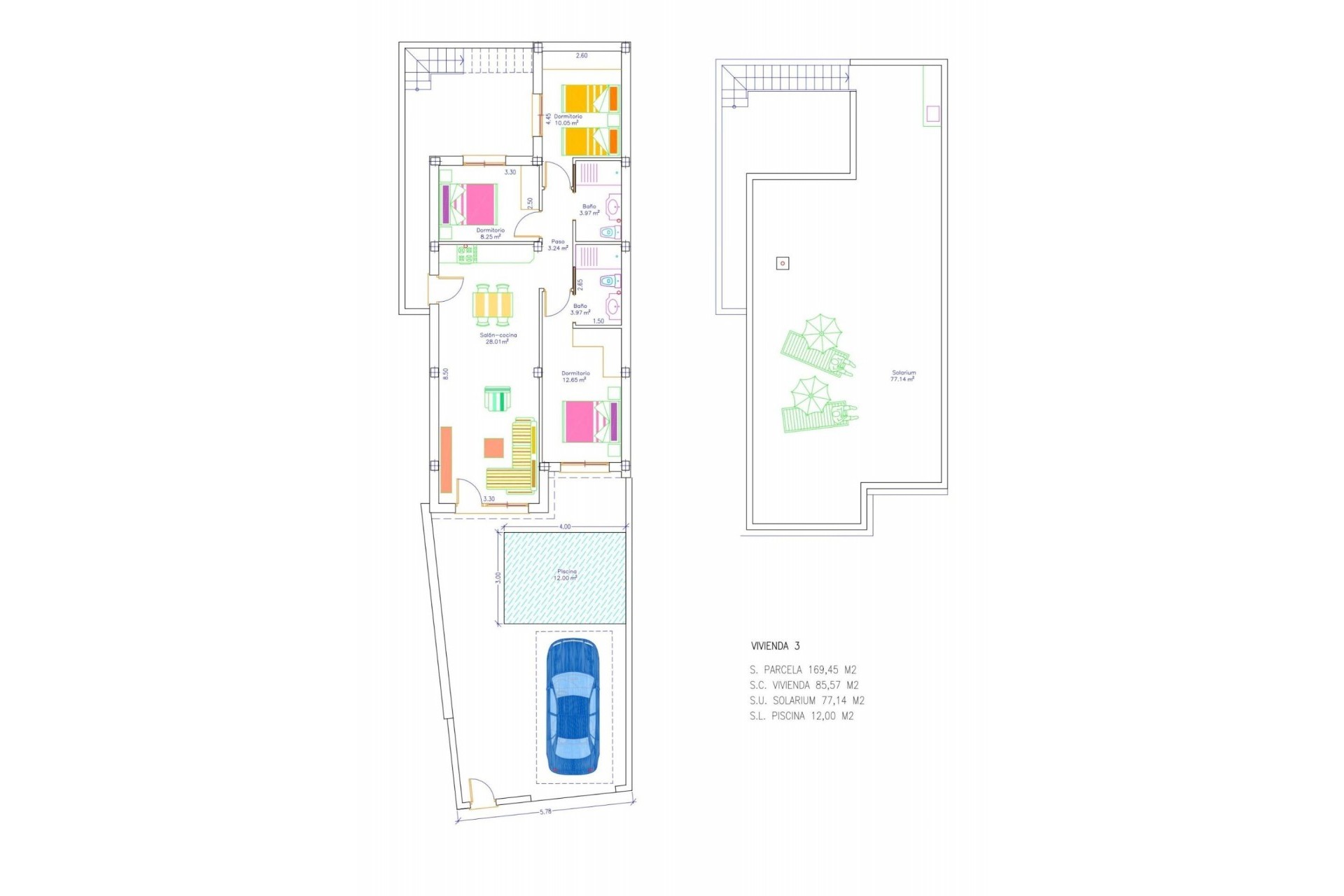 Nueva construcción  - Villa - San Javier - pueblo
