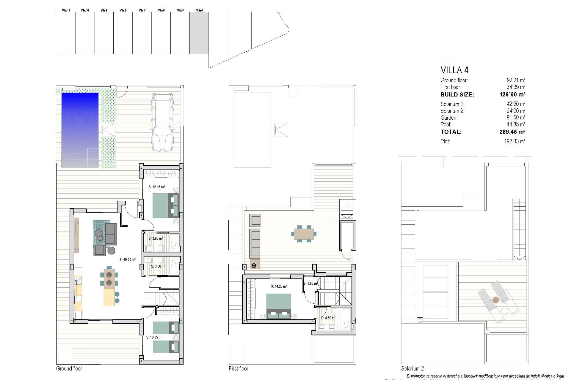 Nueva construcción  - Villa - San Javier - Roda Golf