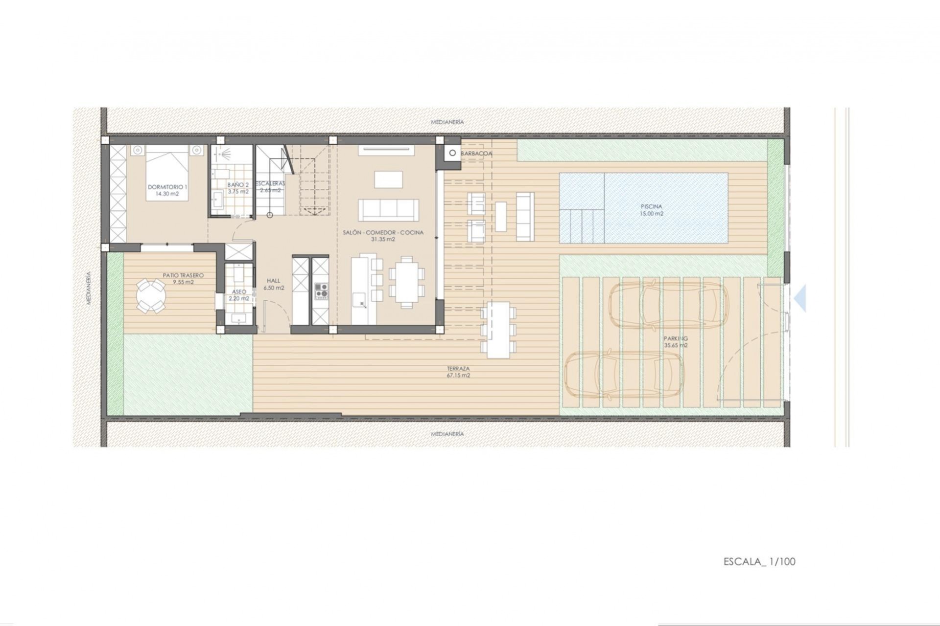 Nueva construcción  - Villa - San Juan de los Terreros - Las Mimosas