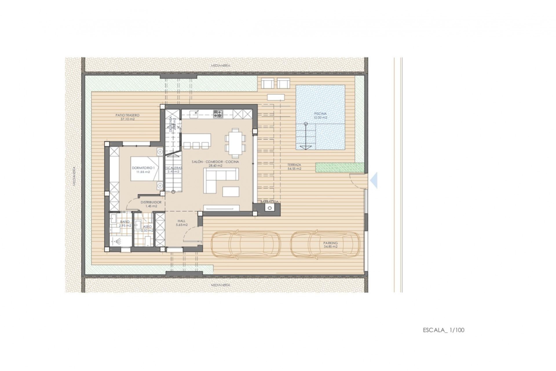 Nueva construcción  - Villa - San Juan de los Terreros - Las Mimosas