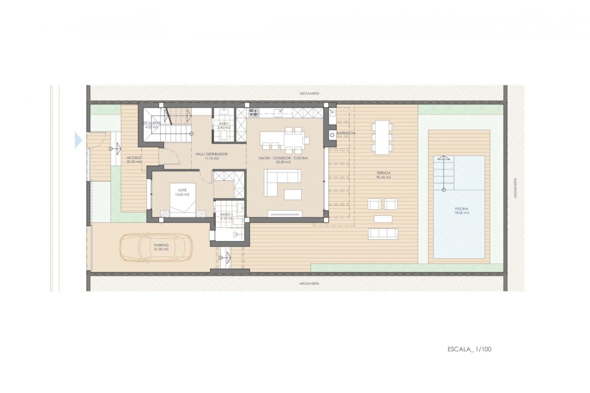 Nueva construcción  - Villa - San Juan de los Terreros - Las Mimosas